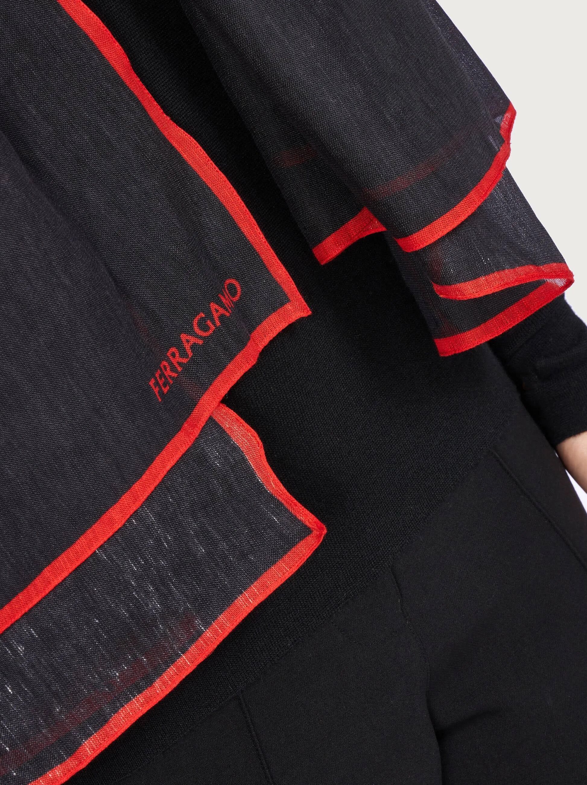Salvatore Ferragamo o1s1rm1024 Size: 90x90 Cm / Scarf in Multicolor Size ONE SIZE - 9 Thumbnail