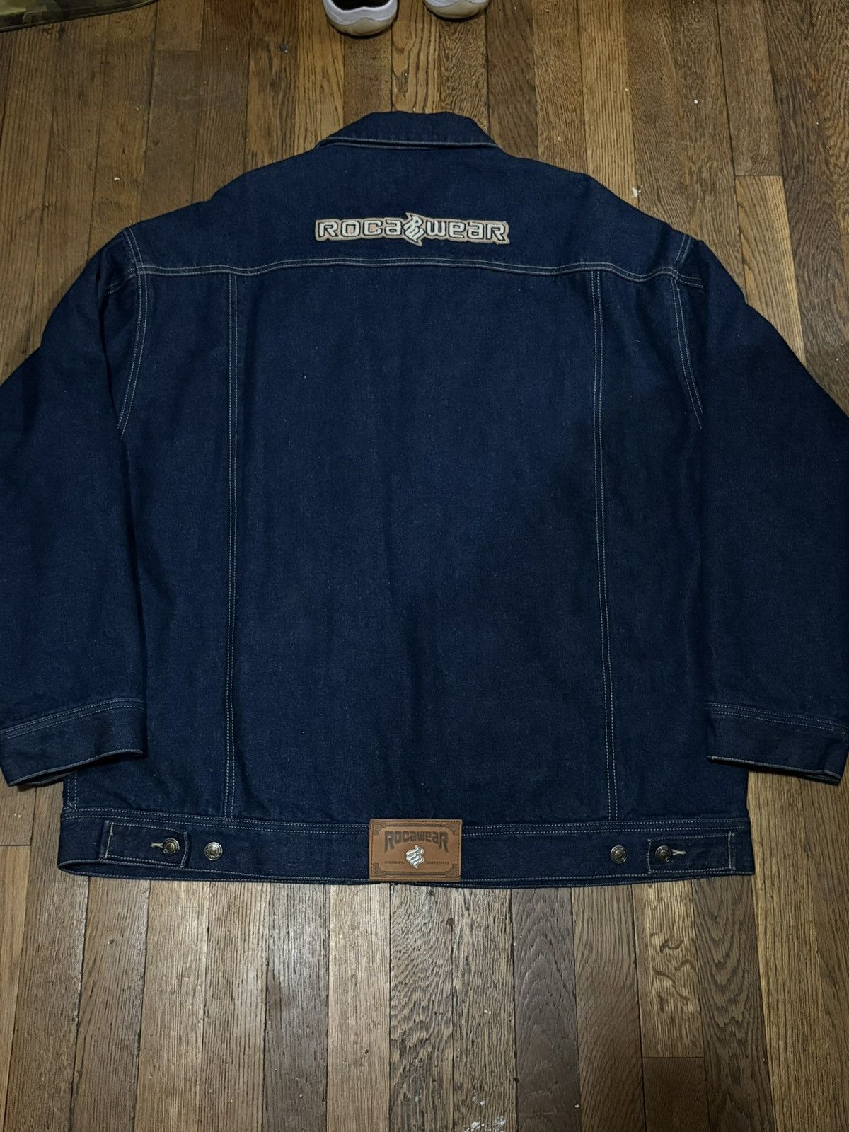 Rocawear ROCAWEAR Dark Wash Denim Jacket Size US XXL / EU 58 / 5 - 1 Thumbnail