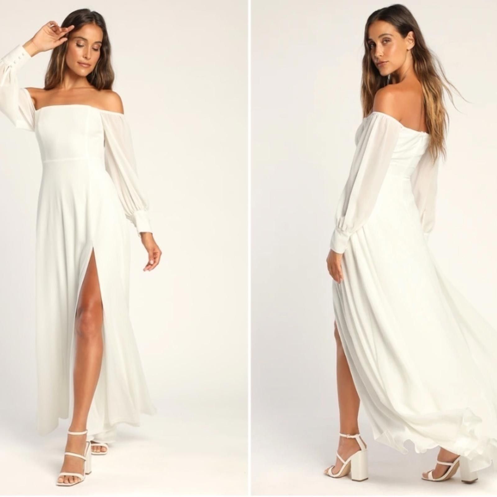 Lulus LULU's Romantic Flowy Bridal Shower Bachelorette Maxi Size XXL / US 16-18 / IT 52-54 - 1 Thumbnail