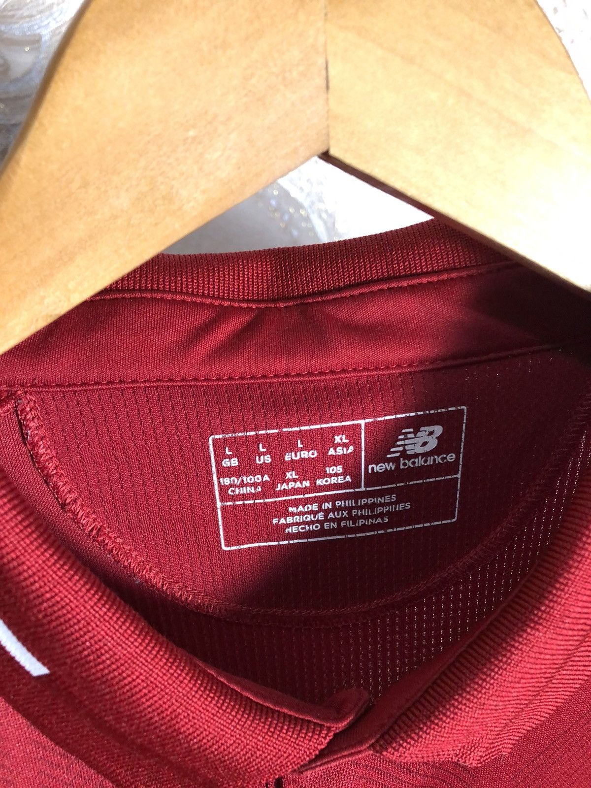 New Balance VINTAGE NEW BALANCE FC LIVERPOOL ENGLAND SOCCER JERSEY Y2K Size US L / EU 52-54 / 3 - 3 Thumbnail