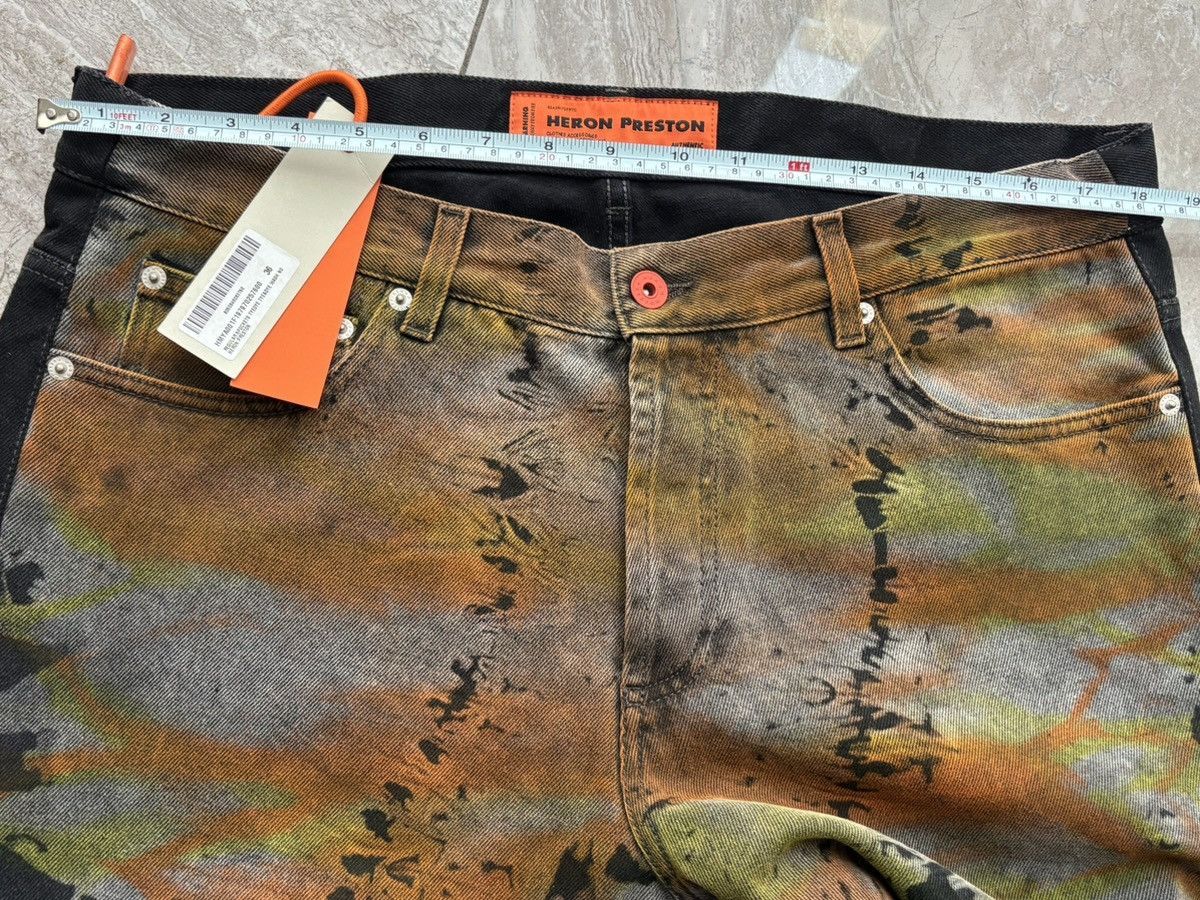 Heron Preston Heron Preston Tye-Dyed Black Jeans Size US 36 / EU 52 - 7 Thumbnail