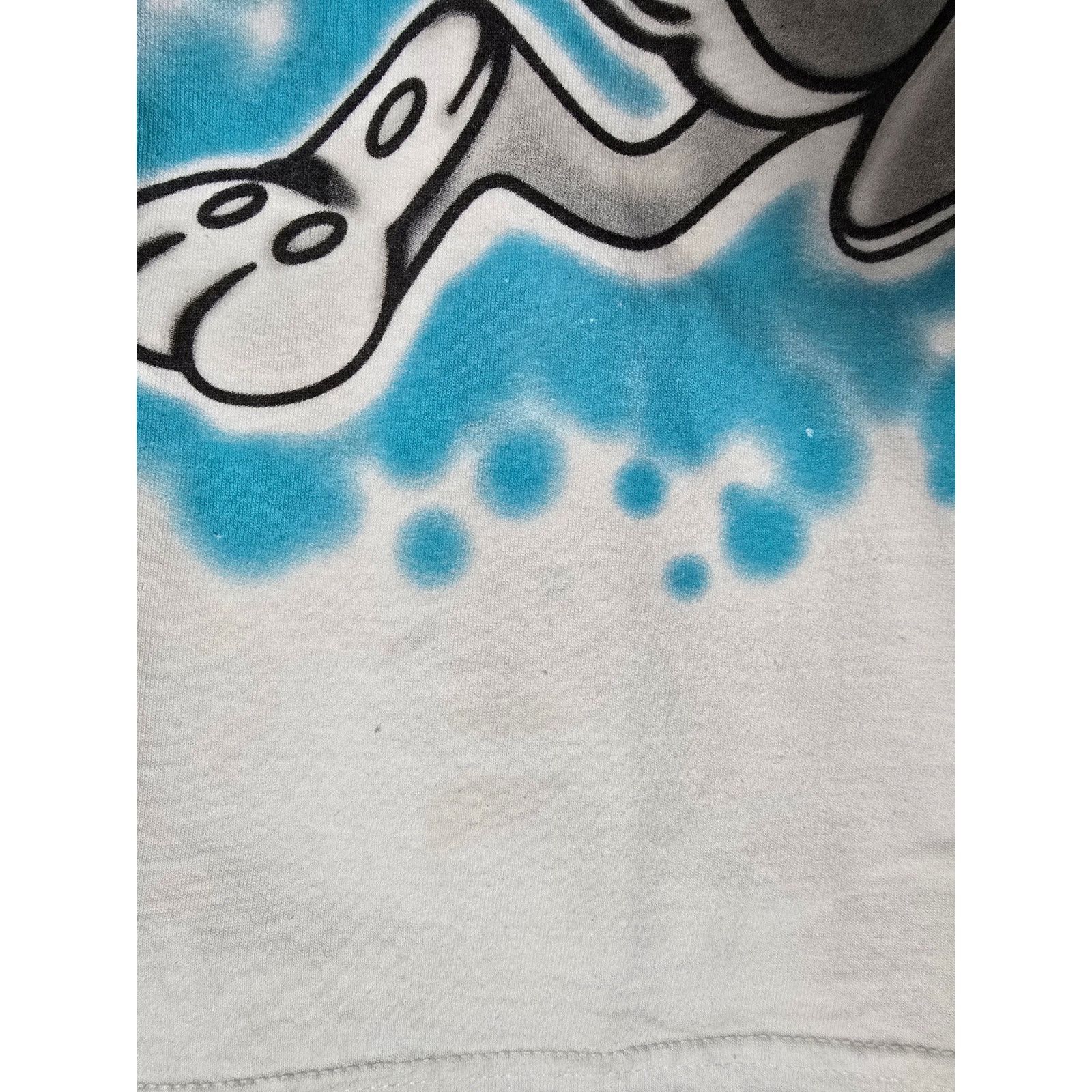 Other Looney Tunes Shirt Bugs Bunny Air Brush White L Cartoon Tee Size US L / EU 52-54 / 3 - 5 Thumbnail