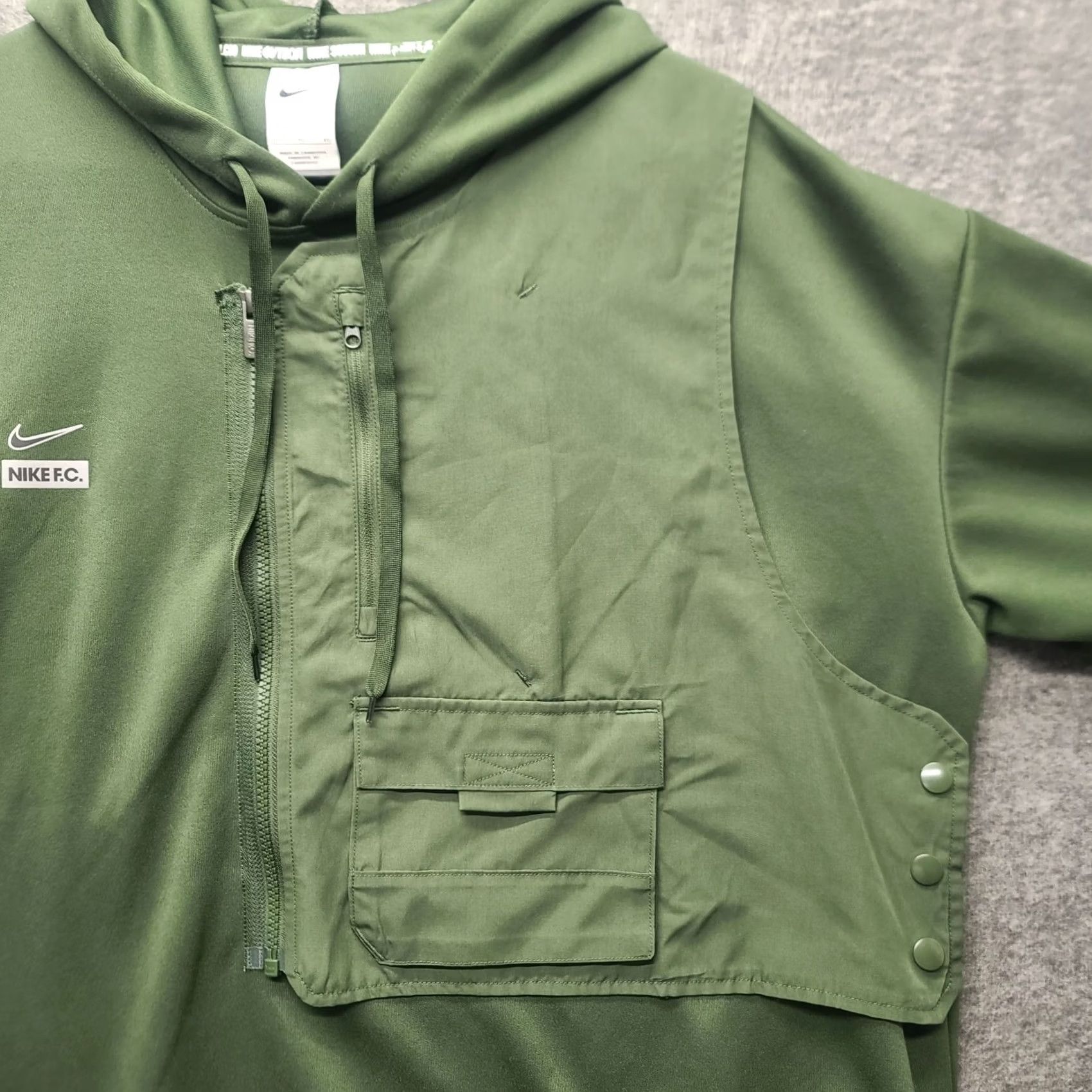 Nike Nike FC Hoody Mens XL Athletic Fit Football Club Futbol Soccer Sweatshirt Size US XL / EU 56 / 4 - 3 Thumbnail