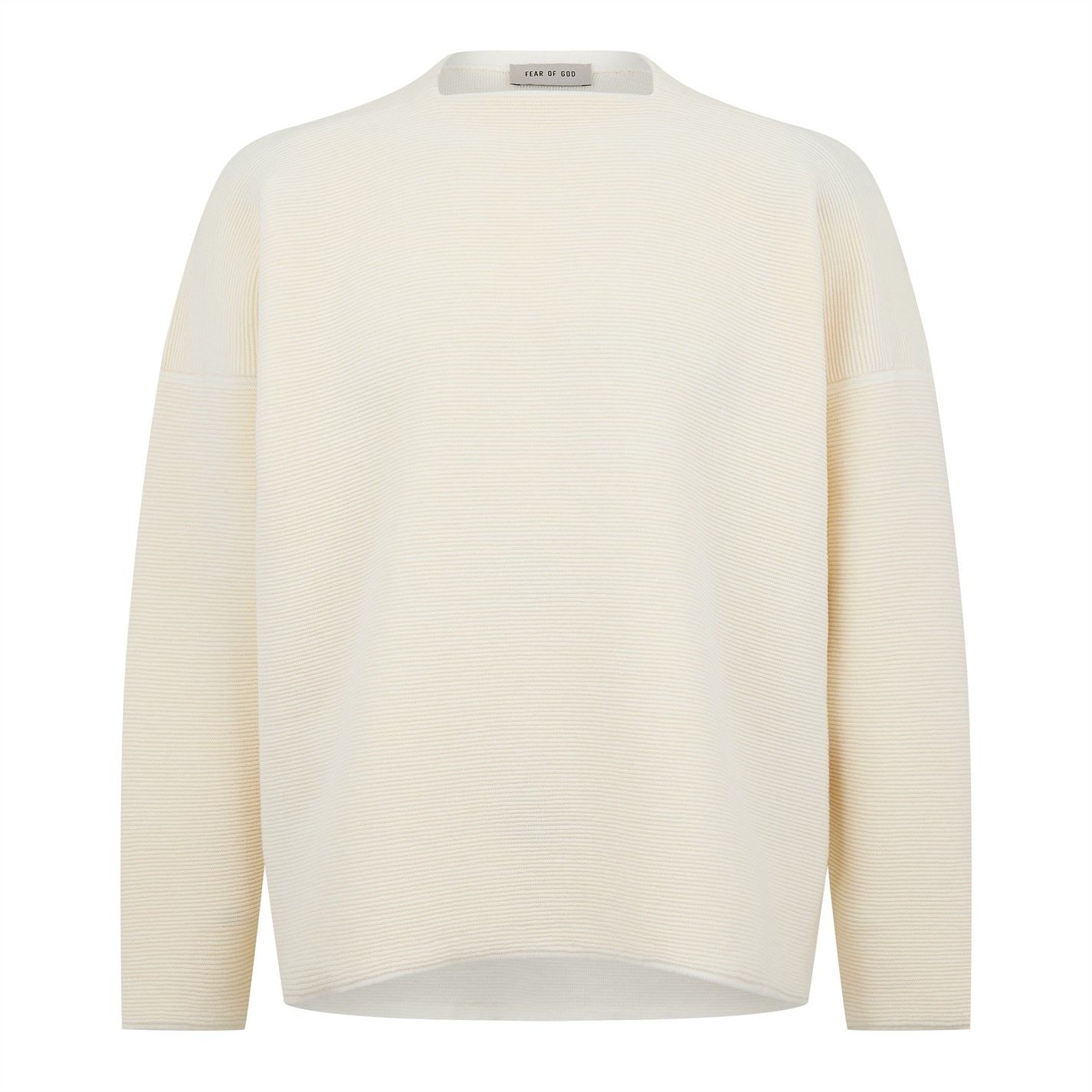 Fear of God Ottoman Wool Straight Neck Sweater Size US L / EU 52-54 / 3 - 3 Thumbnail