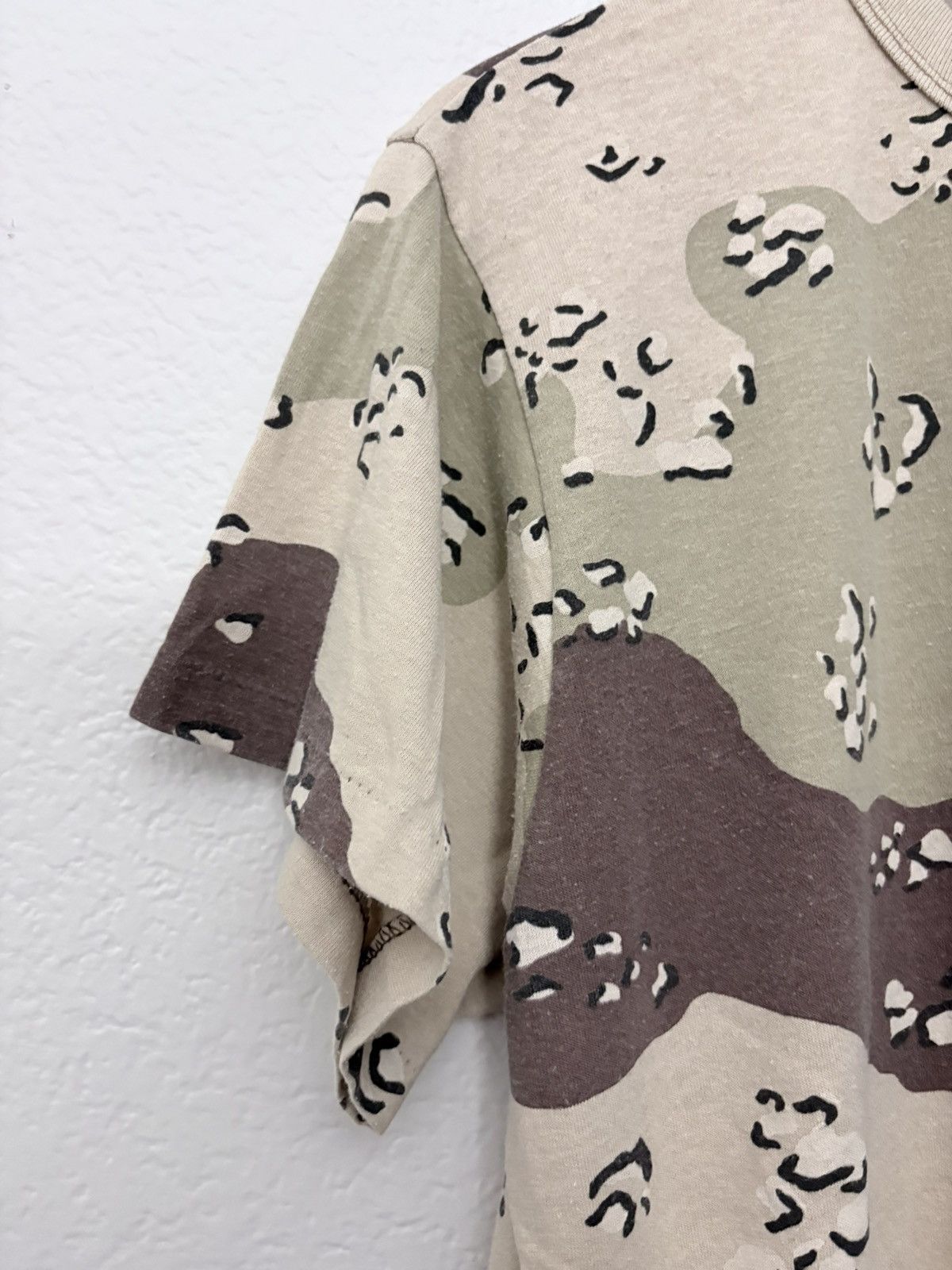 Vintage 80’s Desert Camo Vintage Single Stitch Tee Size US L / EU 52-54 / 3 - 3 Thumbnail