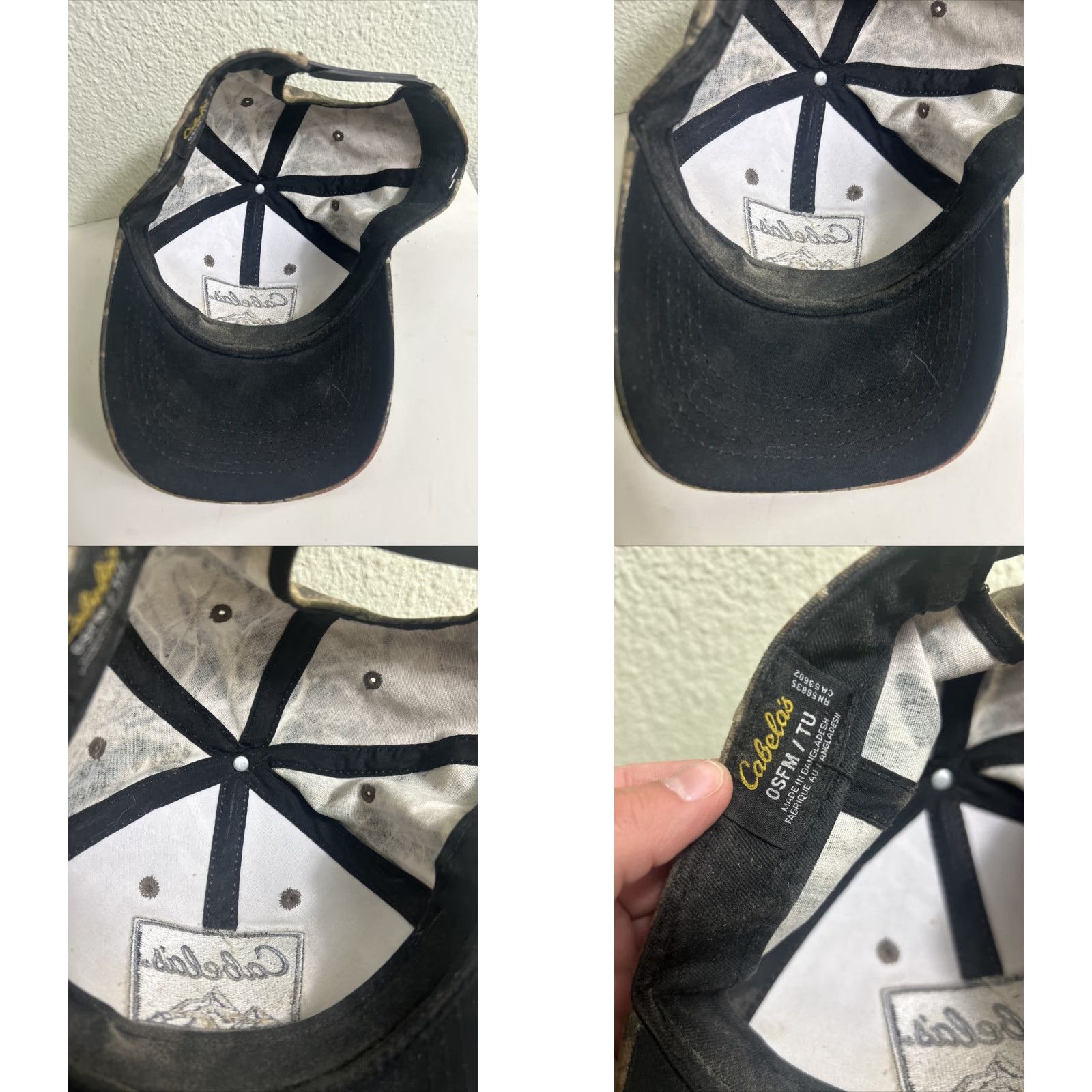 Vintage Cabela's Hunting Camo Snapback Hat Brown Adjustable User: Cabela's Hunting Camo Snapback Hat Brown Adjustable Size ONE SIZE - 9 Thumbnail