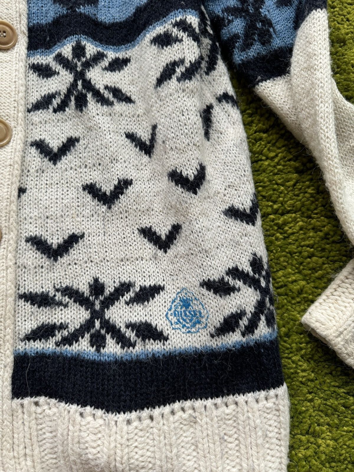 Designer × Diesel Diesel 00s vintage cardigan sweater Size US M / EU 48-50 / 2 - 3 Thumbnail