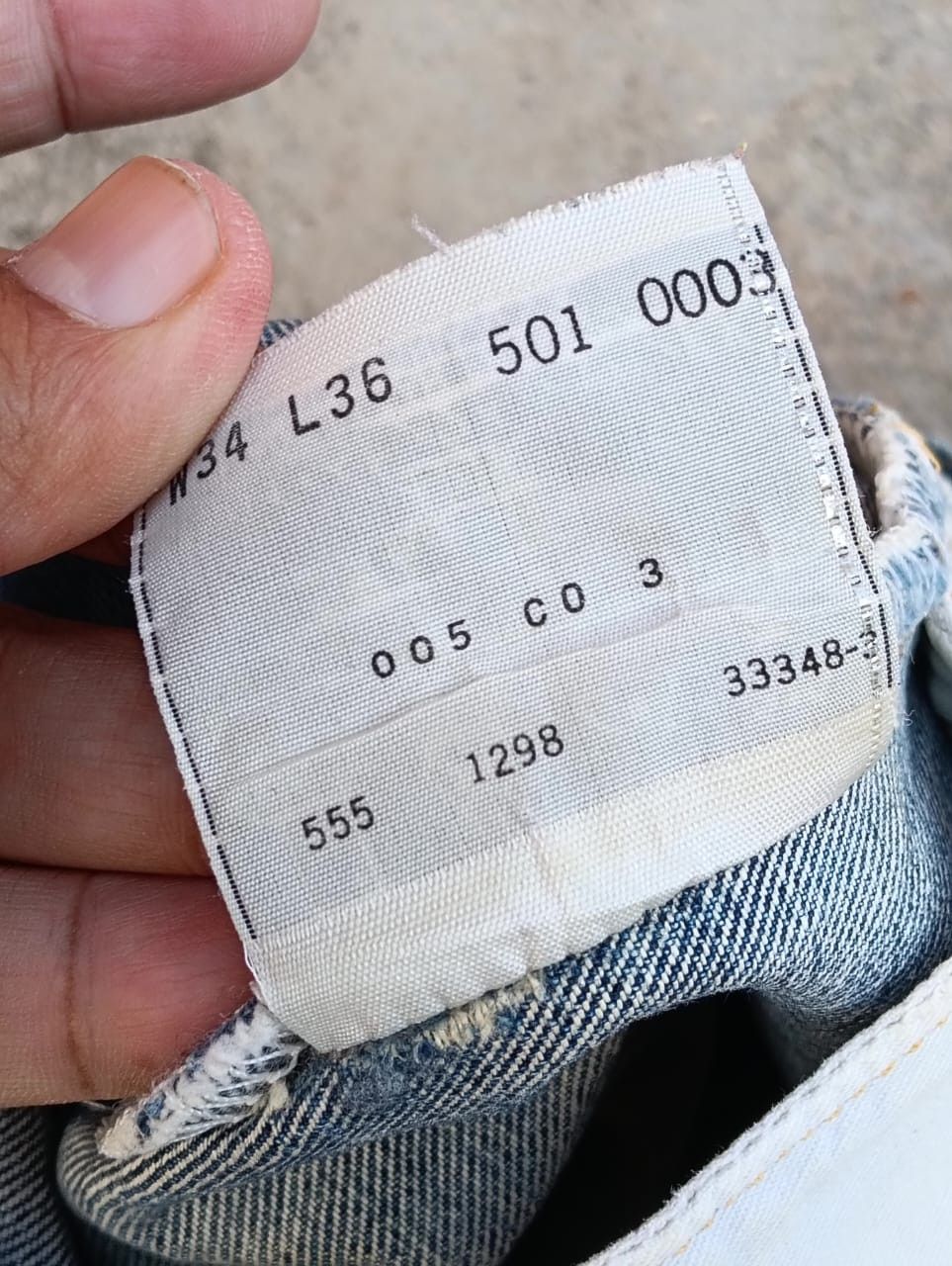 Levi's Levi’s 501XX Big E Redline Selvedge Denim Jeans Made in USA Size US 32 / EU 48 - 10 Thumbnail