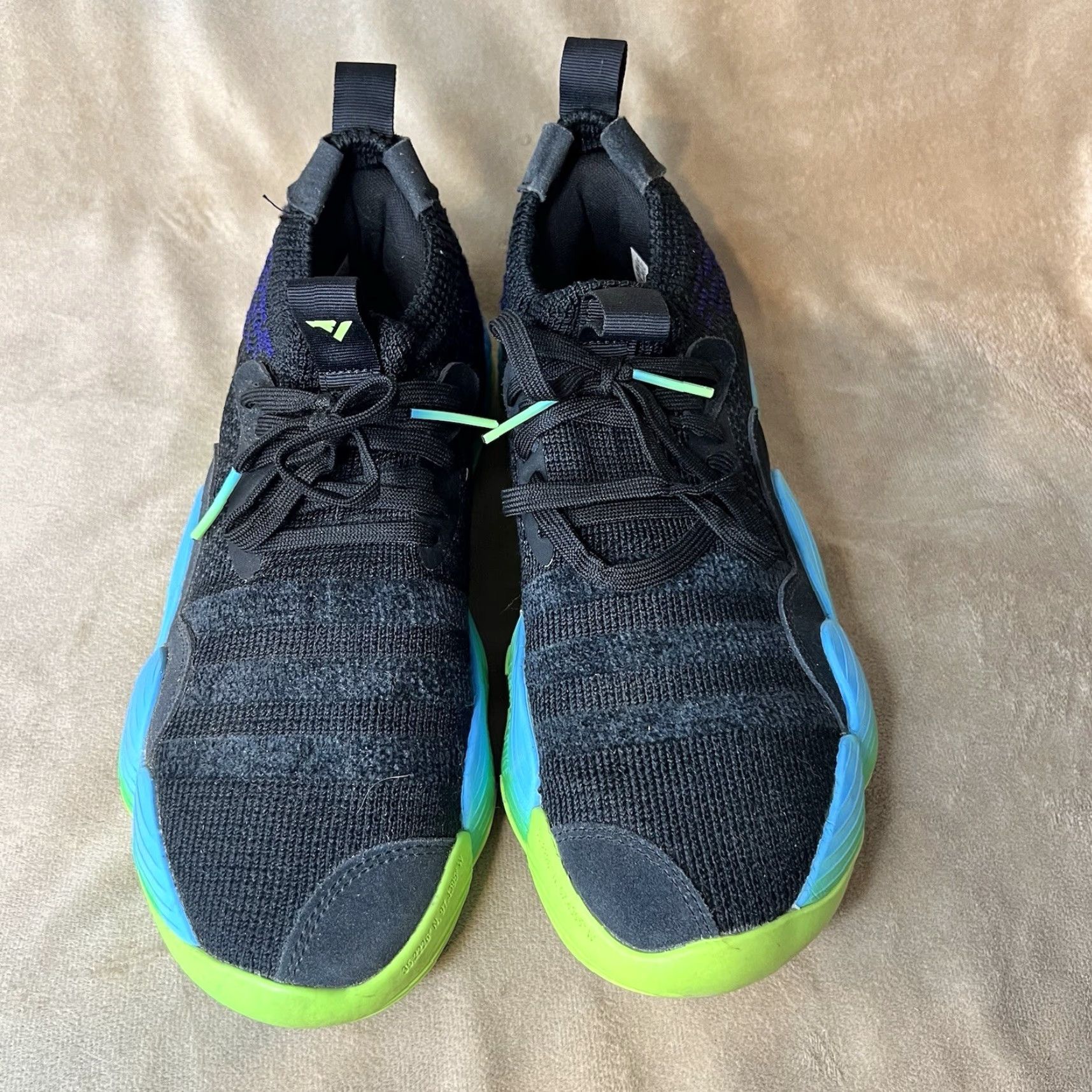 Adidas Adidas Trae Young 2.0 H06473 Black Green Blue Basketball Sneakers Mens Size 8.5 US 8.5 Durable Breathable Sneaker Sports Daywear Footwear Size US 8 / EU 41 - 3 Thumbnail