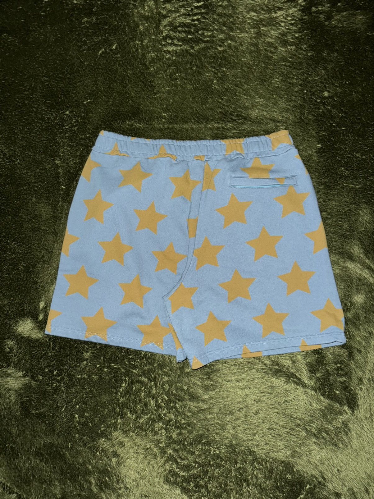 Awake NY [XXL] AWAKE NY Star Print embroidey logo Sweat Shorts Black Size US 36 / EU 52 - 6 Thumbnail
