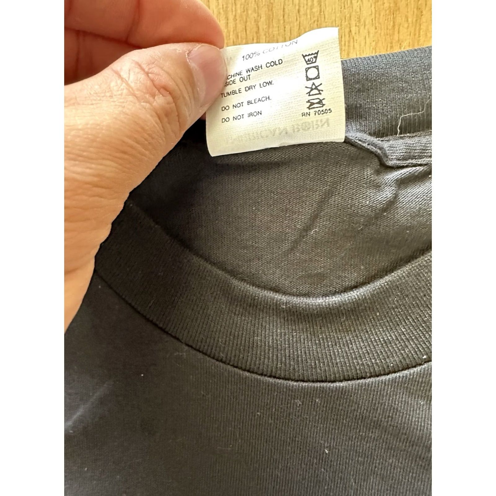 Marlboro VINTAGE Marlboro Pocket T-Shirt Made in USA XL Men 90s Graphic Print Crew Neck Short Sleeve Black Cotton Deadstock Size US XL / EU 56 / 4 - 5 Thumbnail