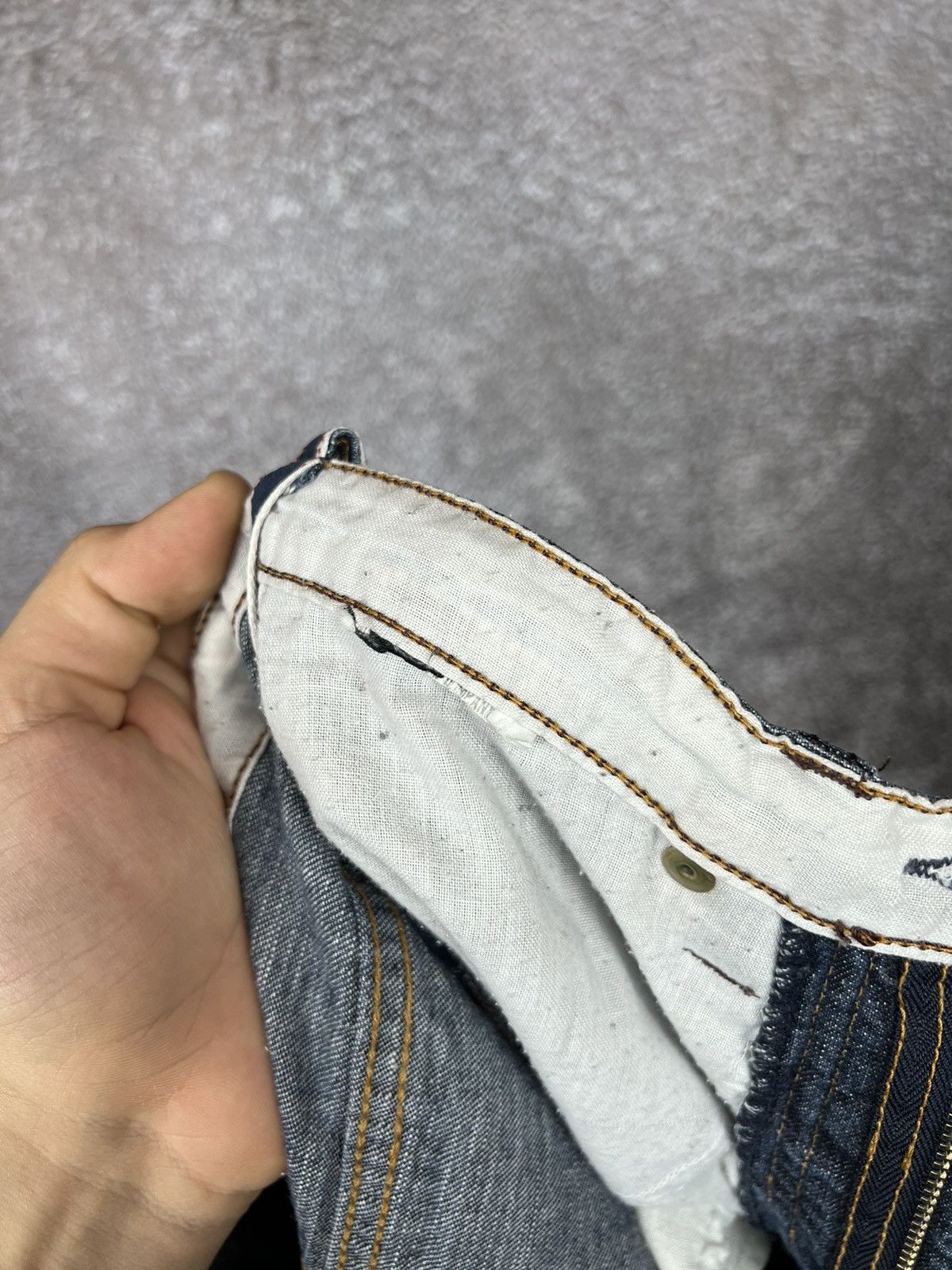 Marithe + Francois Girbaud Marithe Francois + Girbaud selvedge baggy straight denim Size US 28 / EU 44 - 13 Thumbnail