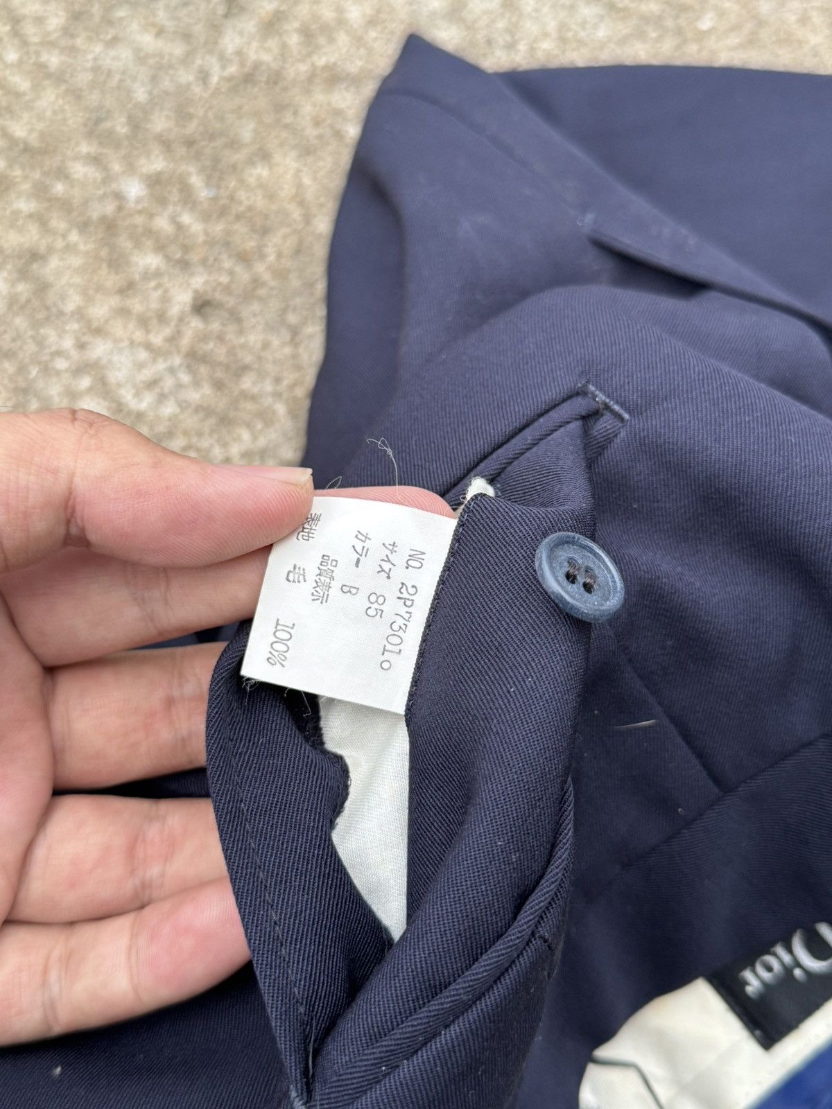 Dior Dior Casual Pants Navy Size US 32 / EU 48 - 7 Thumbnail