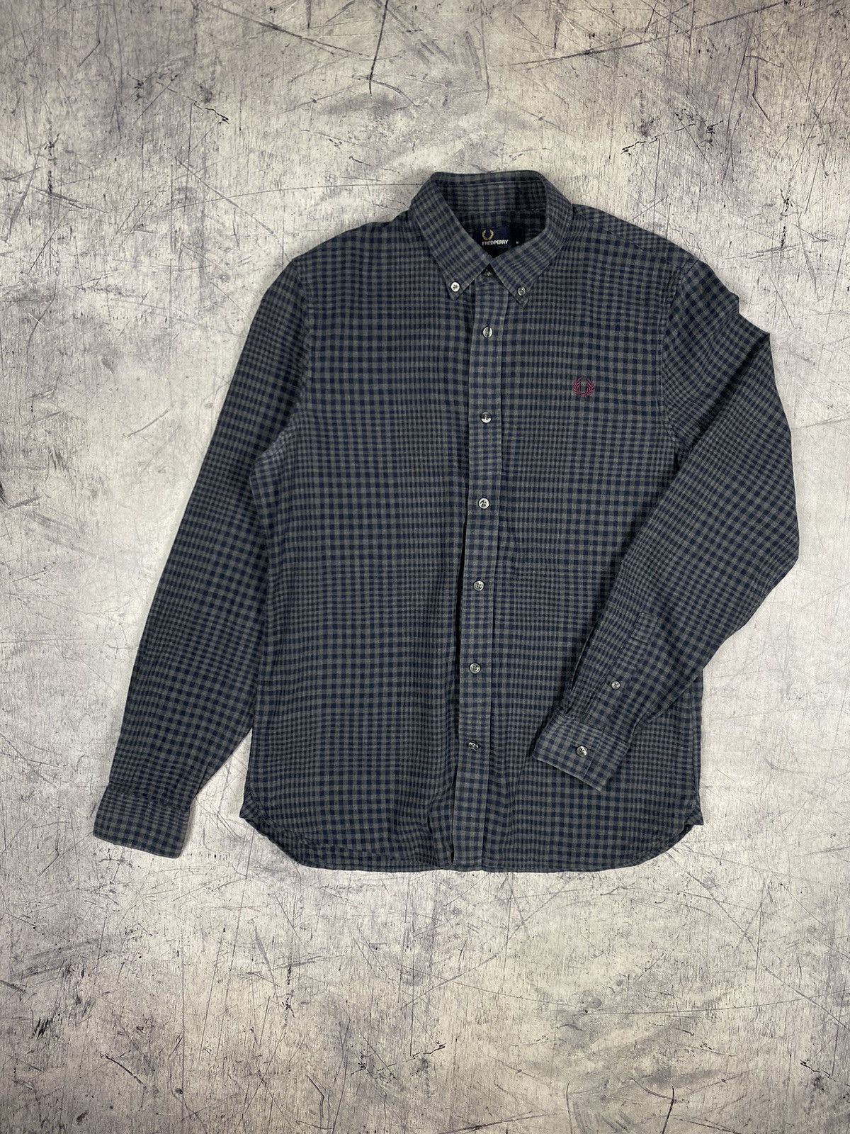 Fred Perry Y2K Fred Perry Button Up Checkered Shirt Size US M / EU 48-50 / 2 - 2 Thumbnail