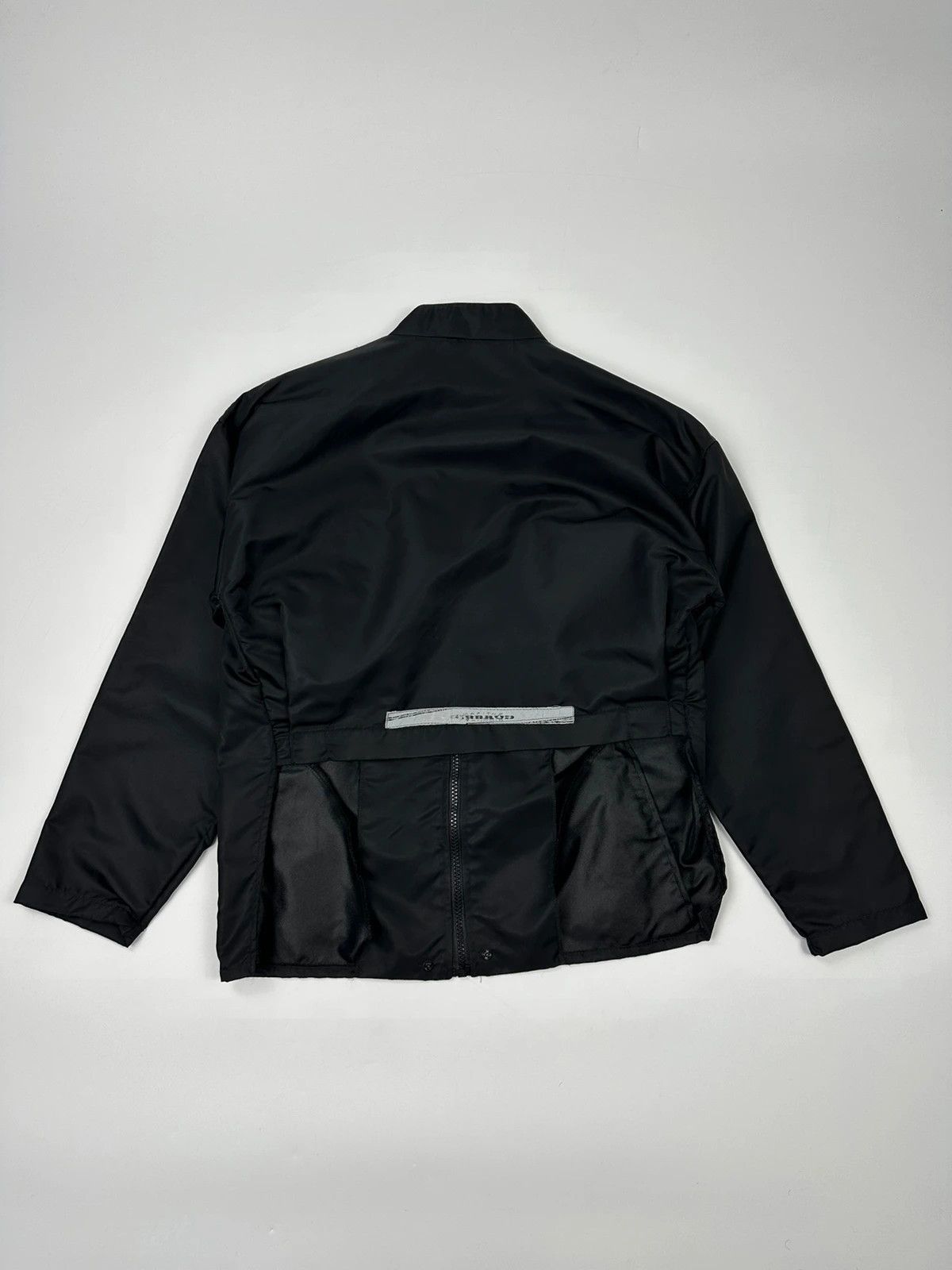 Marithe + Francois Girbaud Marithé + François Girbaud 90’s Nylon Crop Black Jacket Size M / US 6-8 / IT 42-44 - 4 Thumbnail
