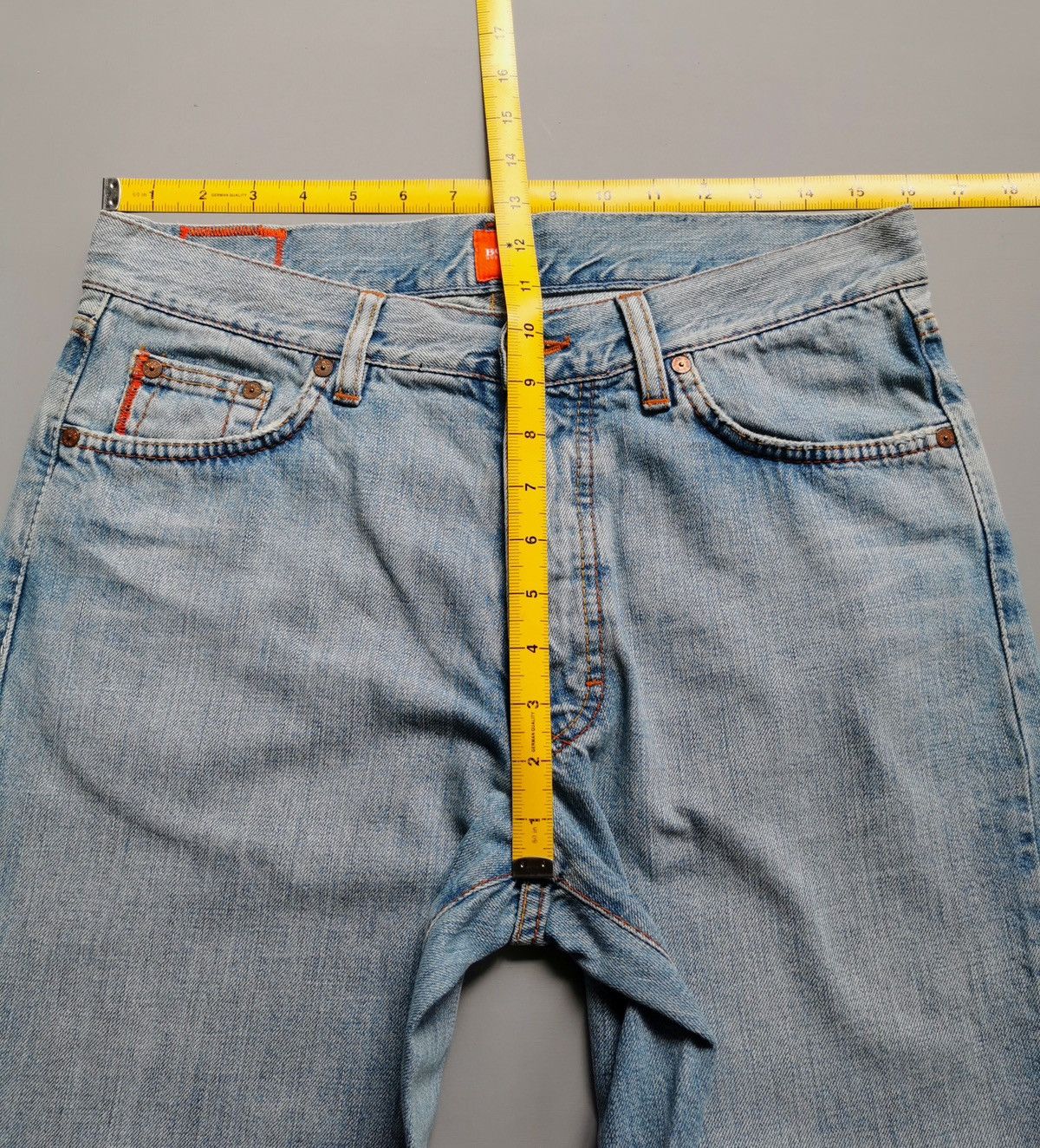Hugo Boss Hugo Boss Light Denim Jeans Size US 32 / EU 48 - 11 Thumbnail