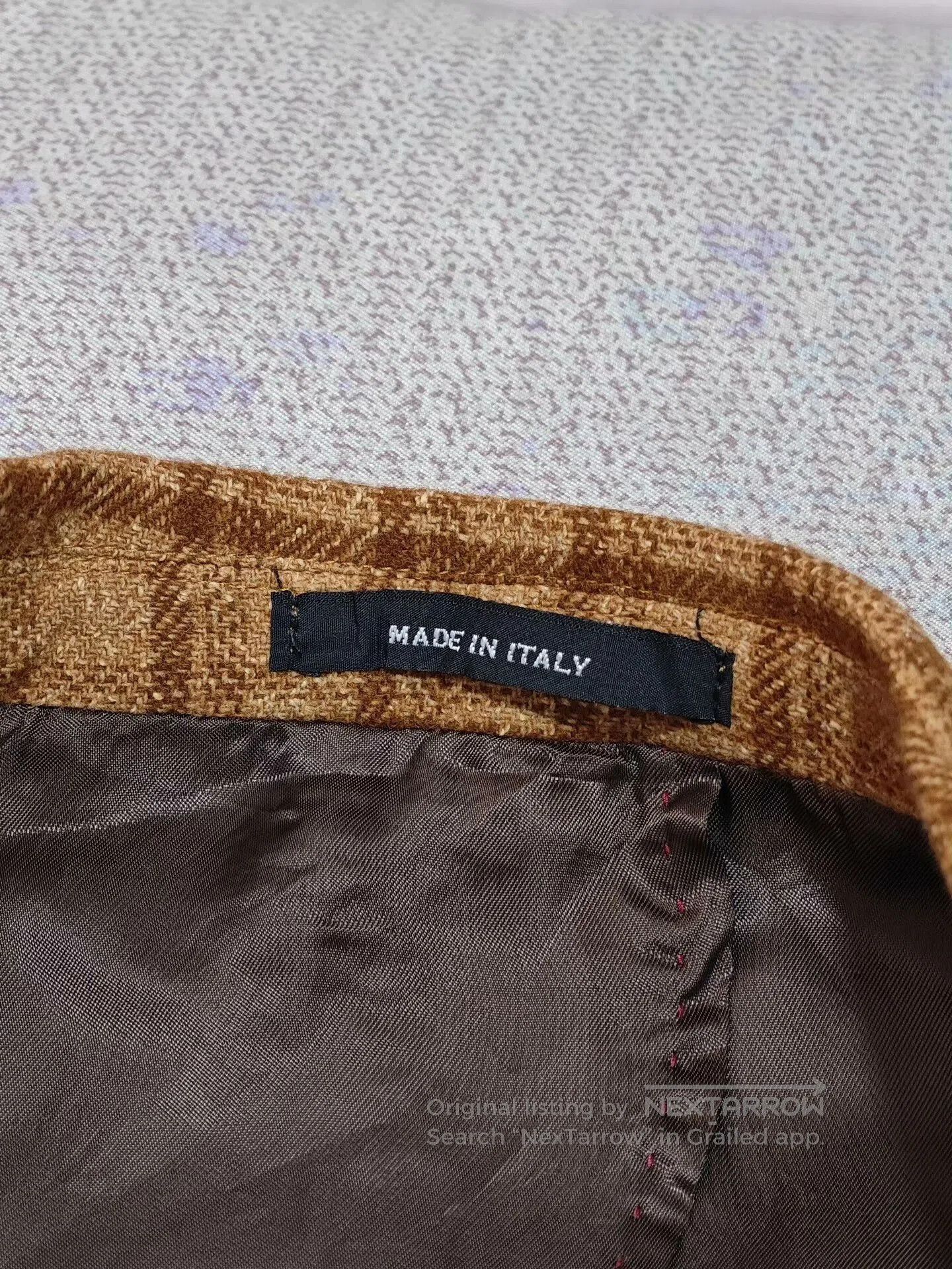 Japanese Brand Italian Wool Blend Casual Blazer. Size US M / EU 48-50 / 2 - 7 Thumbnail