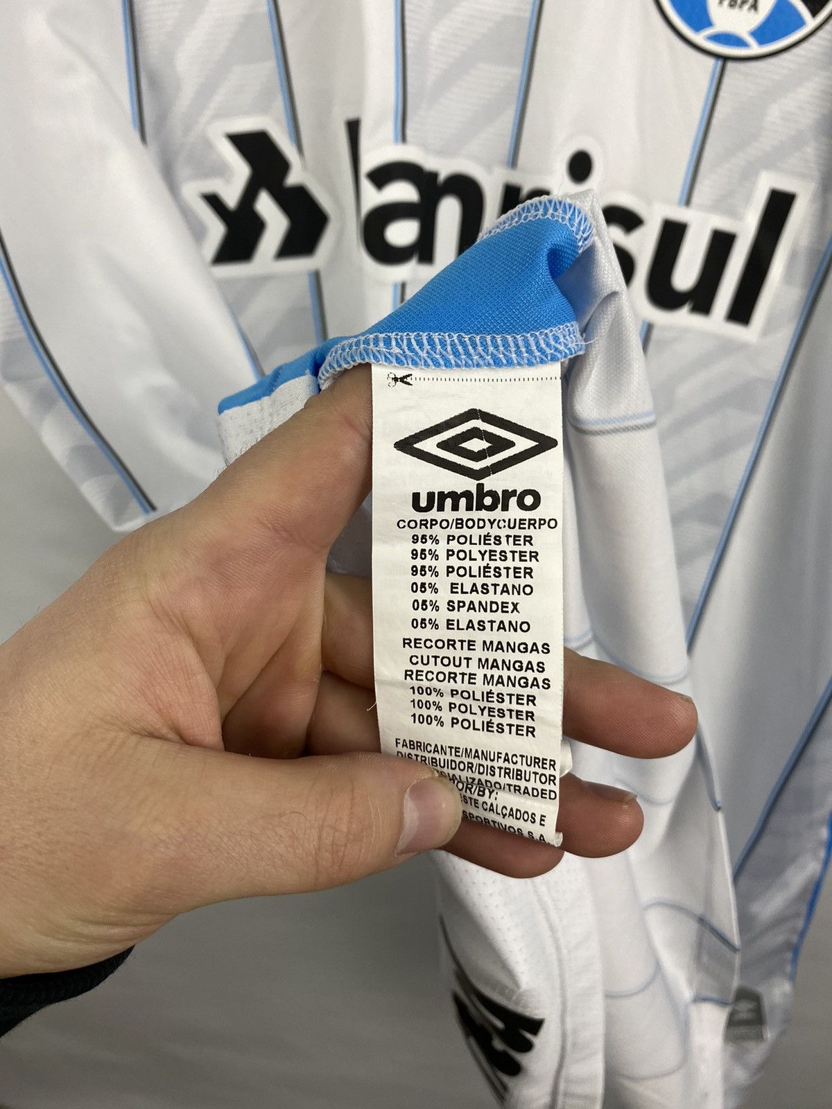 Umbro BNWT Gremio Umbro Home Soccer Football Jersey t-shirt Size US XXL / EU 58 / 5 - 11 Thumbnail