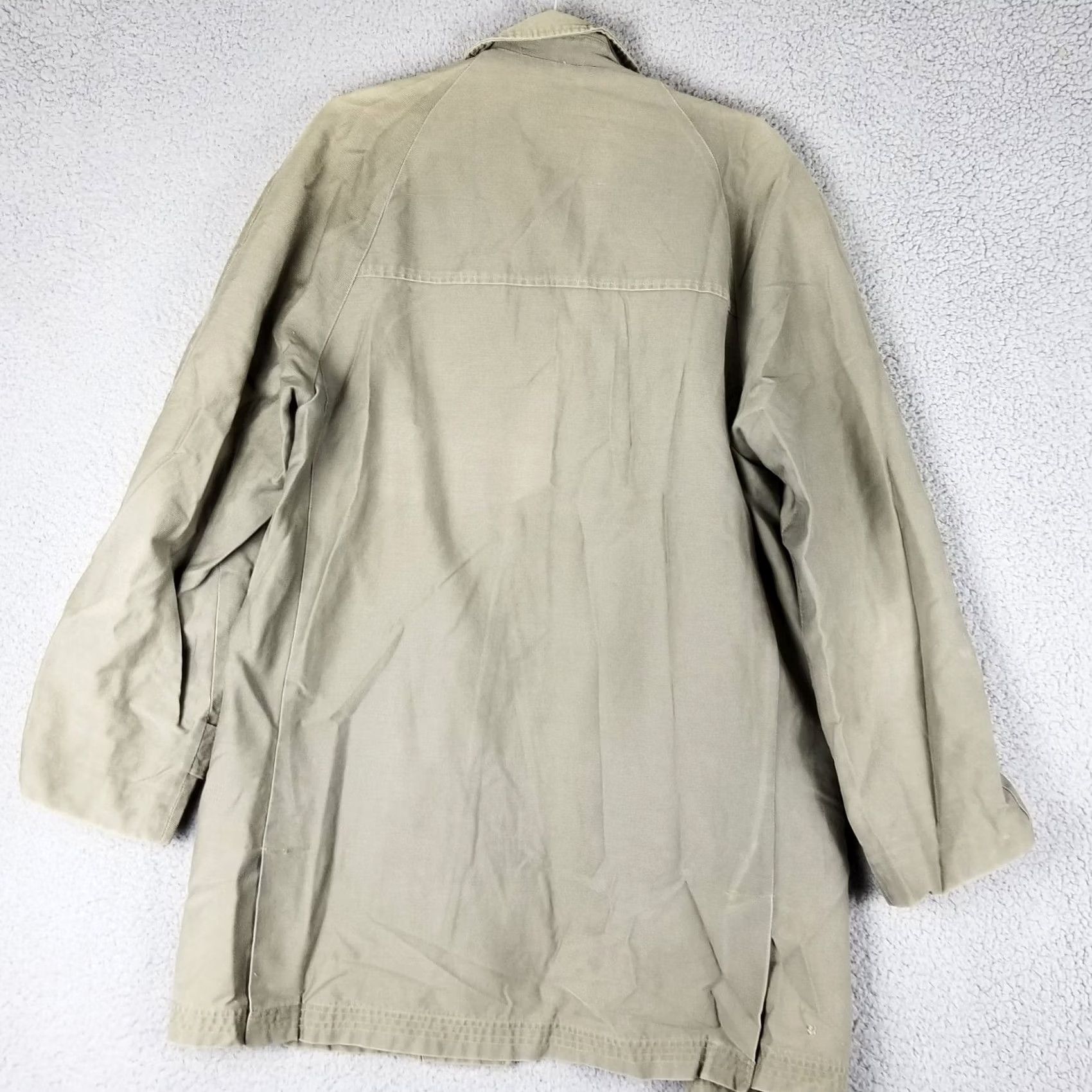Vintage Vintage Field & Stream Hunting Field Jacket L Large Green Canvas Cotton Chore Coat Mens Jacket Size US L / EU 52-54 / 3 - 7 Thumbnail