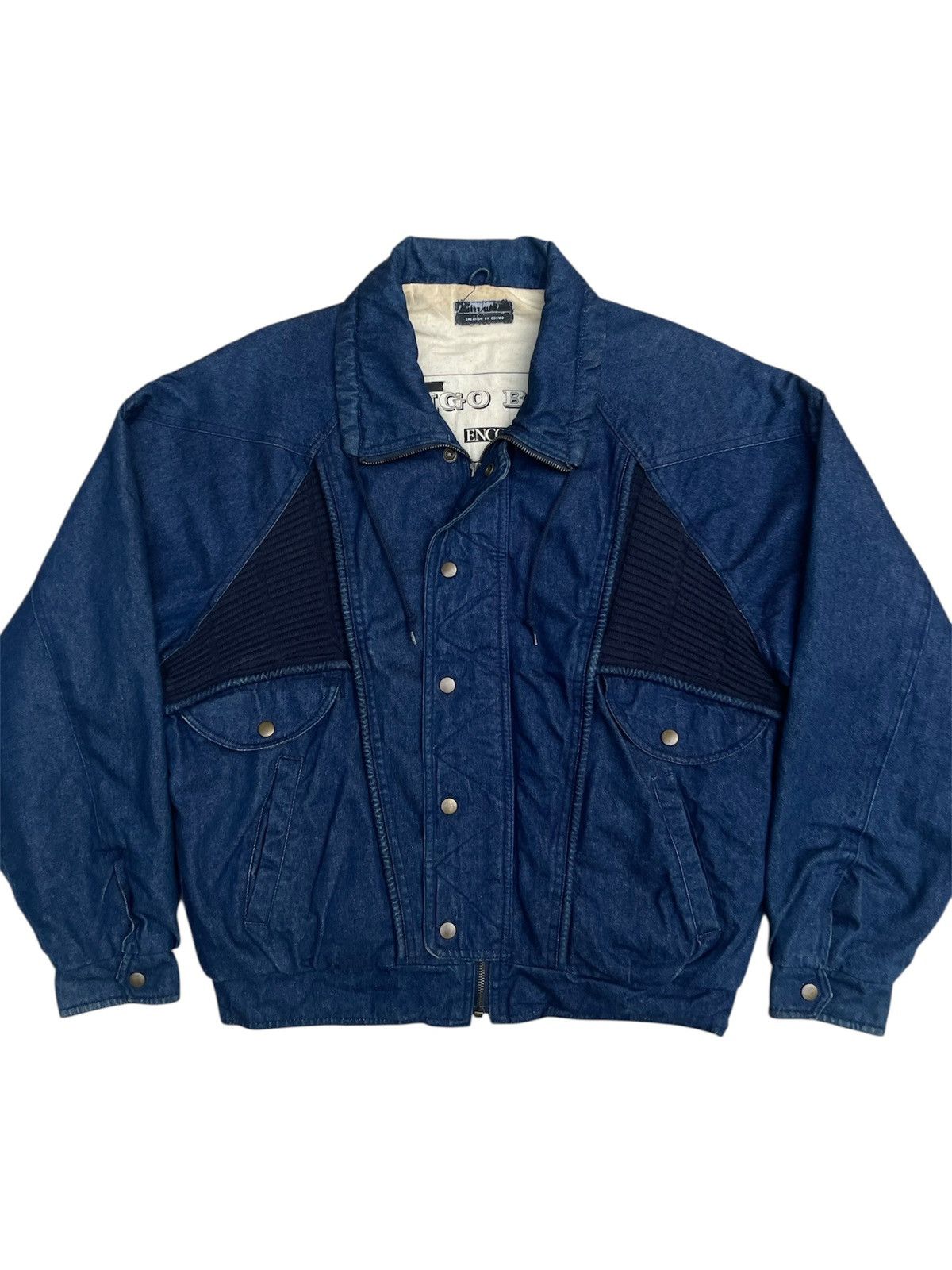 Vintage Vintage Cosmo Encore Denim Jacket Macy’s x Playbill 100th Yr Size US L / EU 52-54 / 3 - 1 Thumbnail