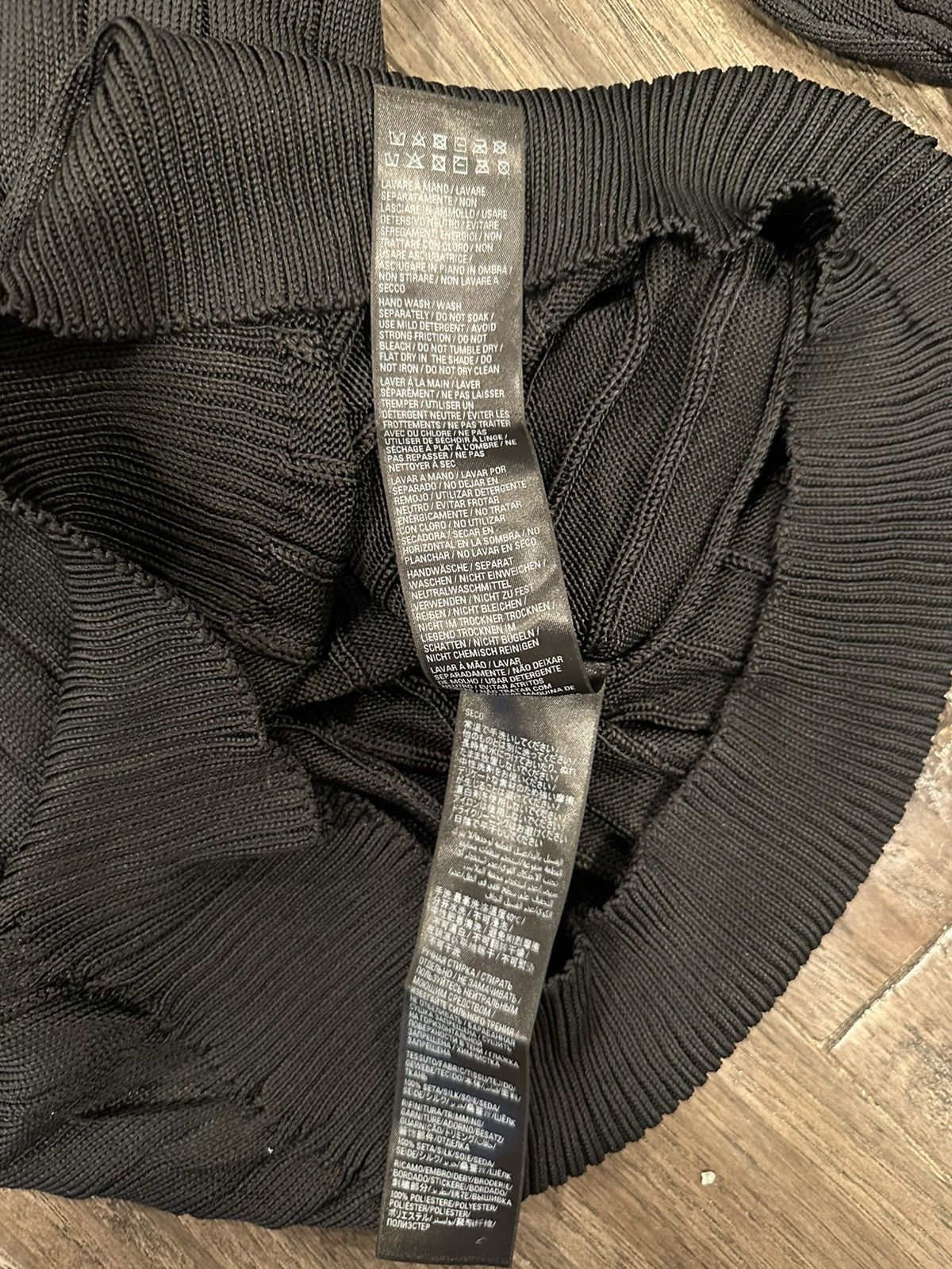 Balenciaga Balenciaga Silk Ribs Knit Size US L / EU 52-54 / 3 - 8 Thumbnail