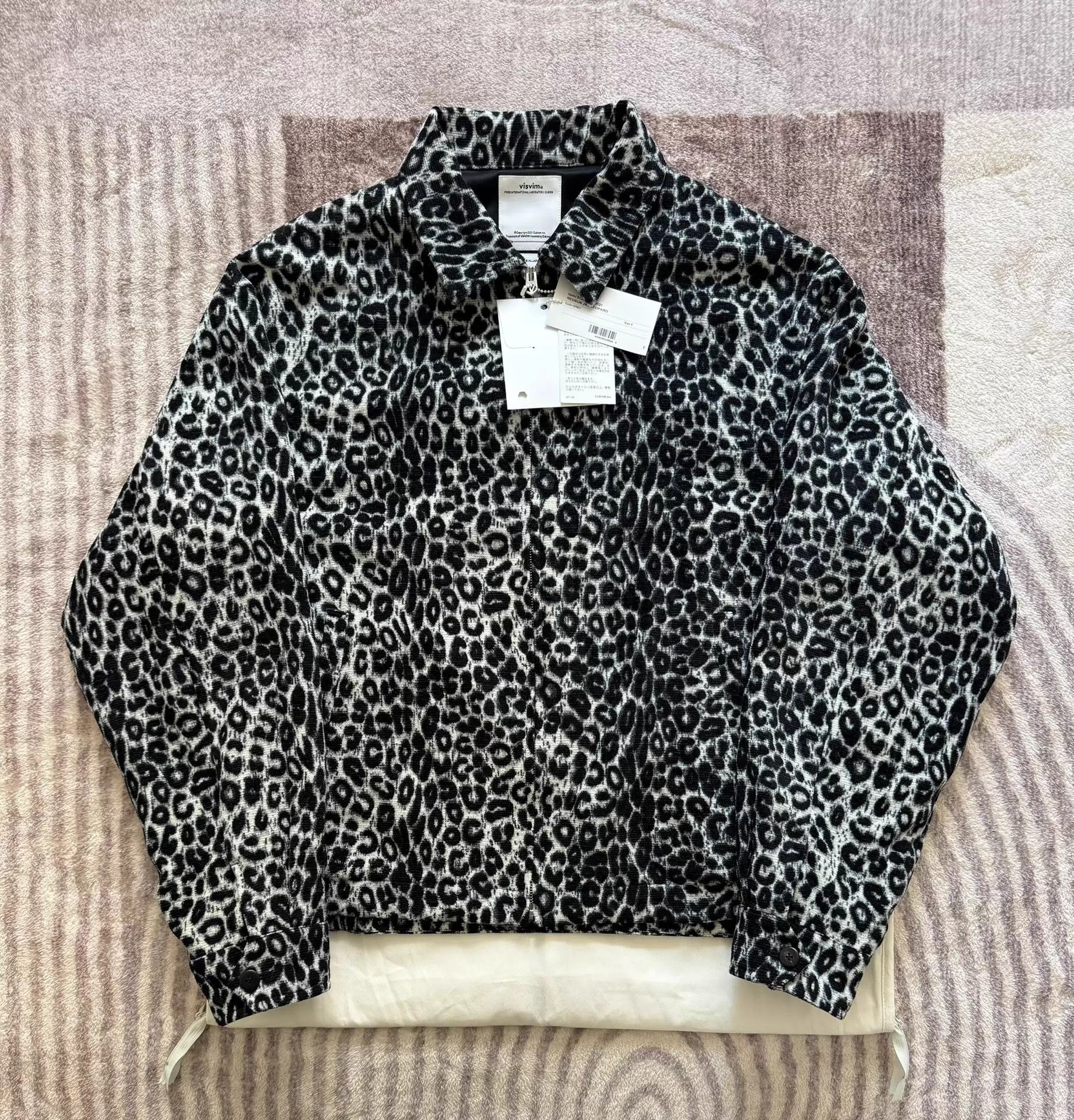 Visvim VISVIM 24SS REDSUN JKT Leopard Silk Gray 3 Size US L / EU 52-54 / 3 - 1 Thumbnail
