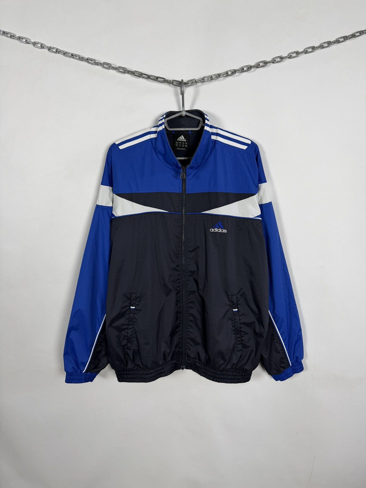 Adidas Adidas Vintage Full Zip Track Jacket Sportswear Retro Size L Size US L / EU 52-54 / 3 - 1 Thumbnail