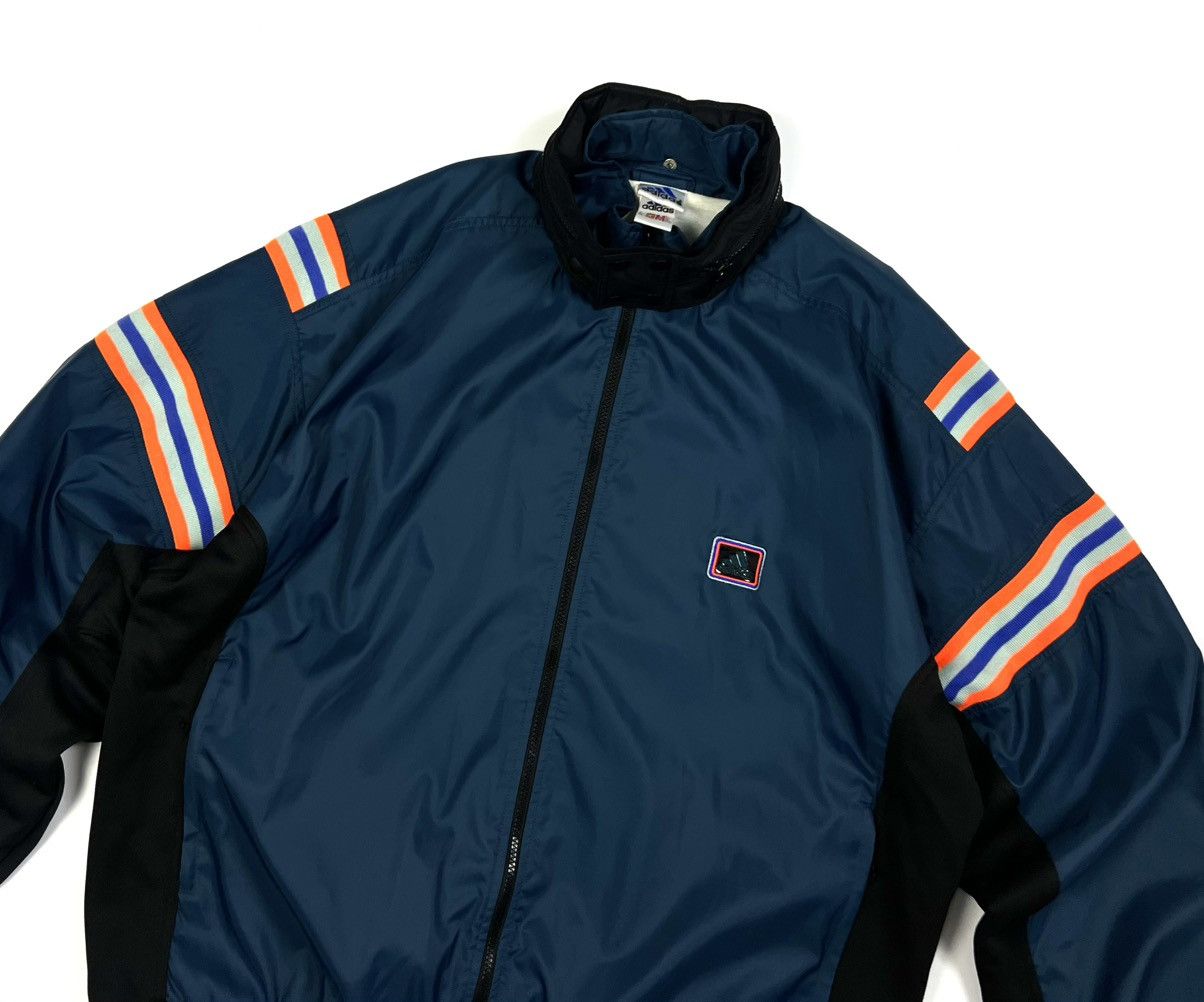Adidas × Vintage Vintage Adidas Oversized Nylon Windbreaker Jacket Size XL Size US XL / EU 56 / 4 - 4 Thumbnail