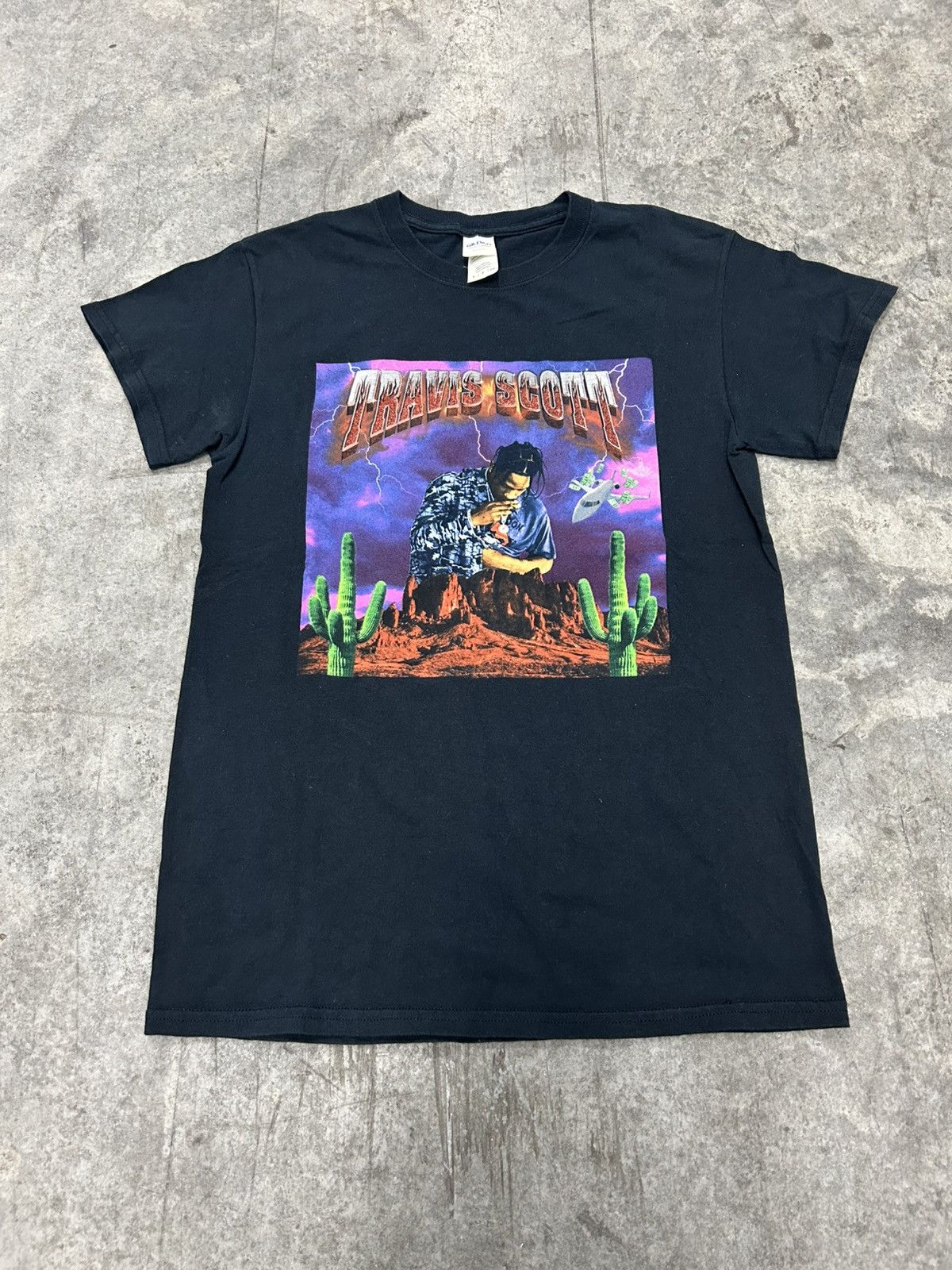 Travis Scott 2015 Travis Scott tour t shirt Size US S / EU 44-46 / 1 - 1 Thumbnail