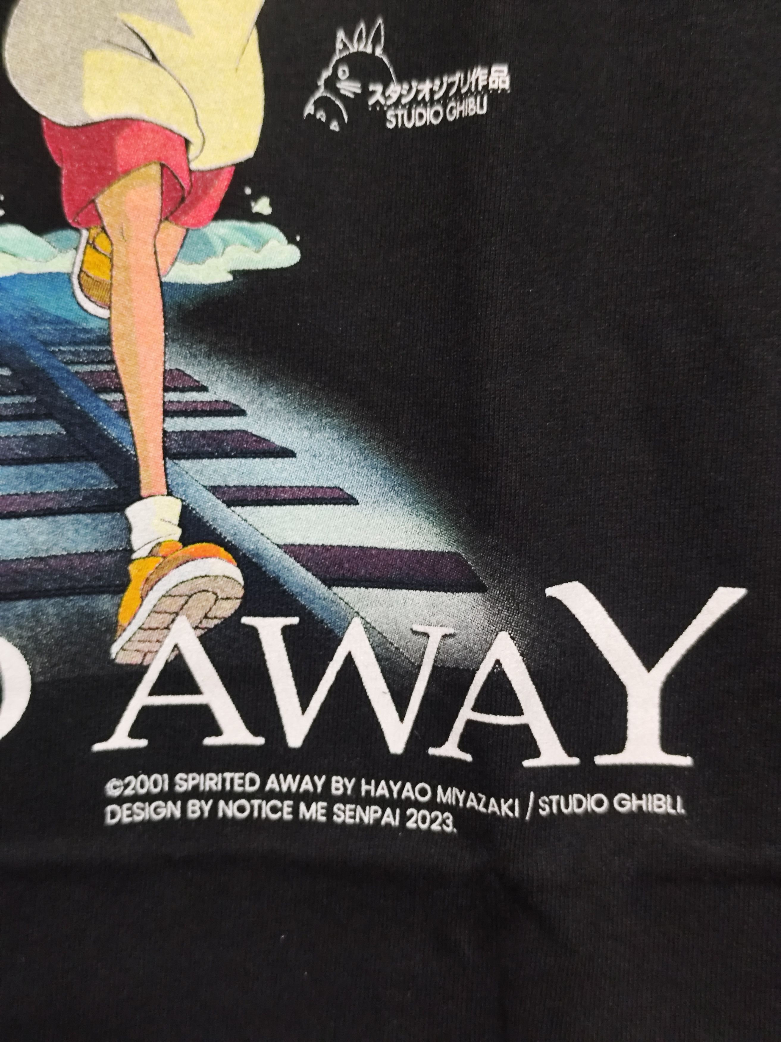 Japanese Brand 💥Studio Ghibli Films - Spirited Away Modern Tee Size US XL / EU 56 / 4 - 6 Thumbnail