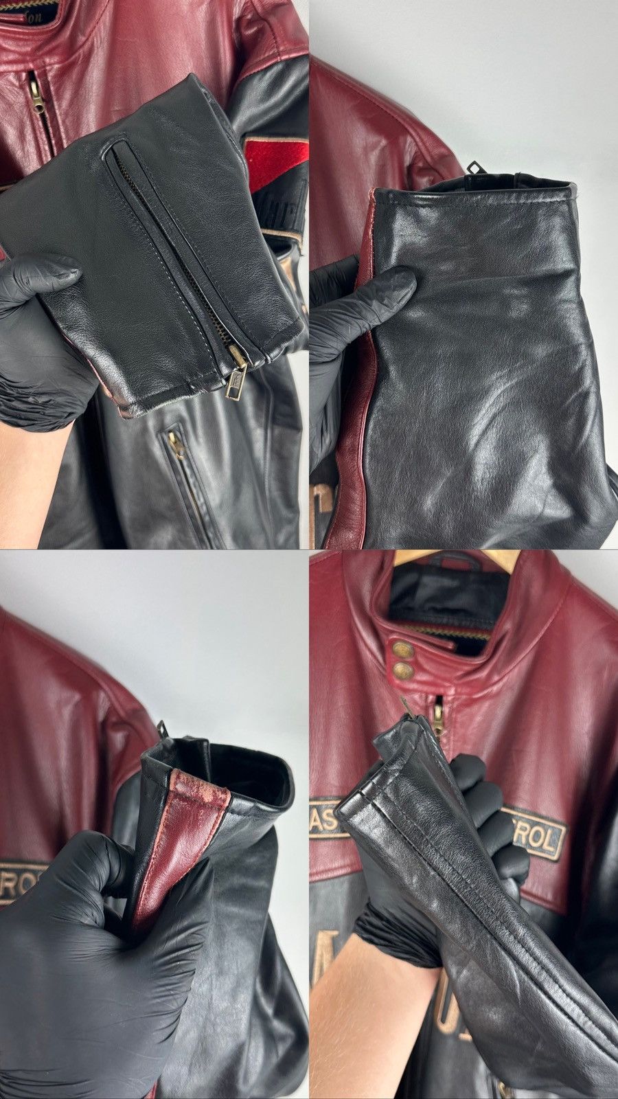 Marlboro Vintage Rare Marlboro Racing Leather Jacket Brando Size US XXL / EU 58 / 5 - 11 Thumbnail