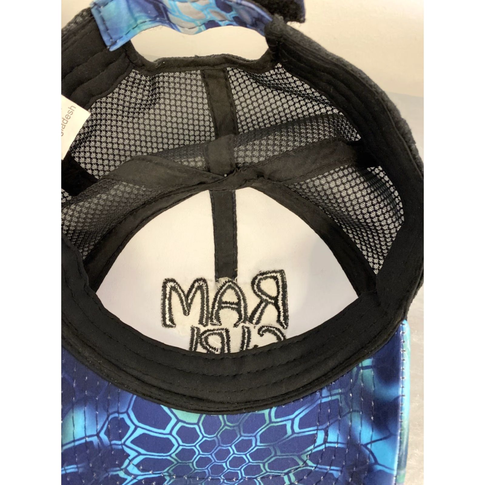 Logo 7 Dodge Ram Logo Ram Girl Snapback Hat Cap Trucker Blue/ Black/ 726 Size ONE SIZE - 5 Thumbnail