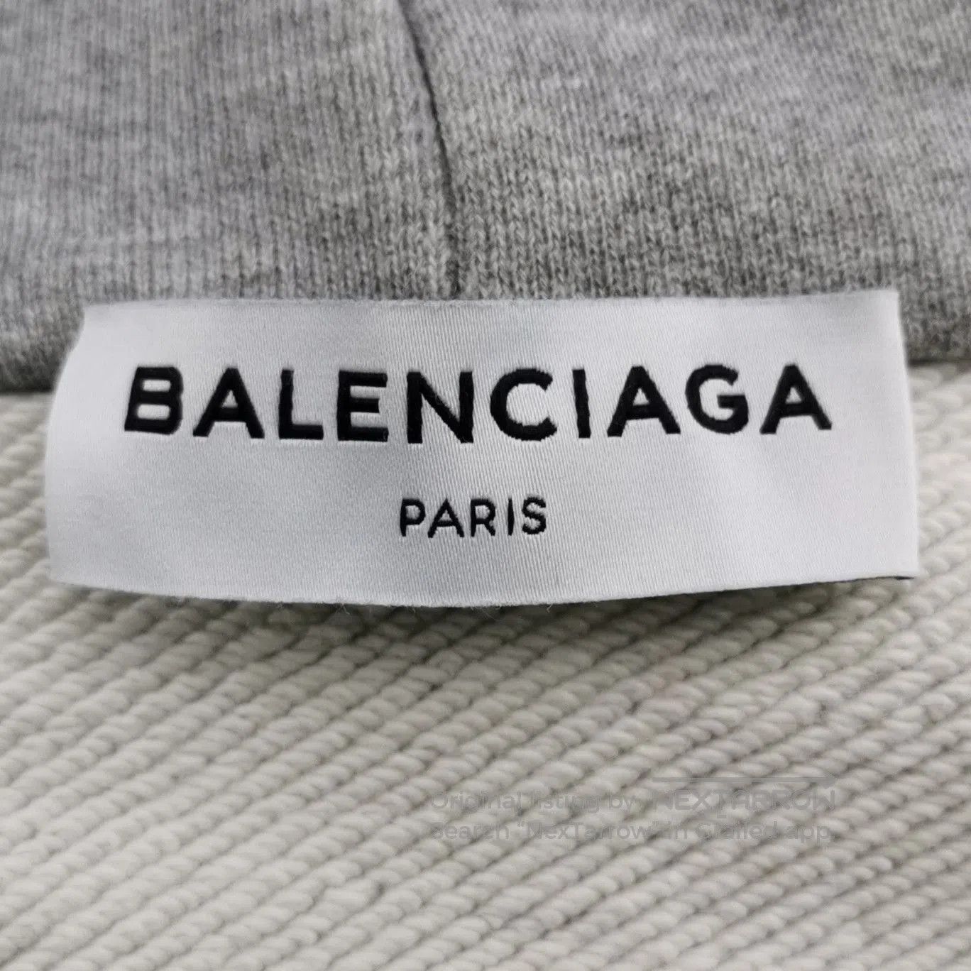 Balenciaga Balenciaga M Size Logo Print Cotton Hoodie. Size M / US 6-8 / IT 42-44 - 5 Thumbnail