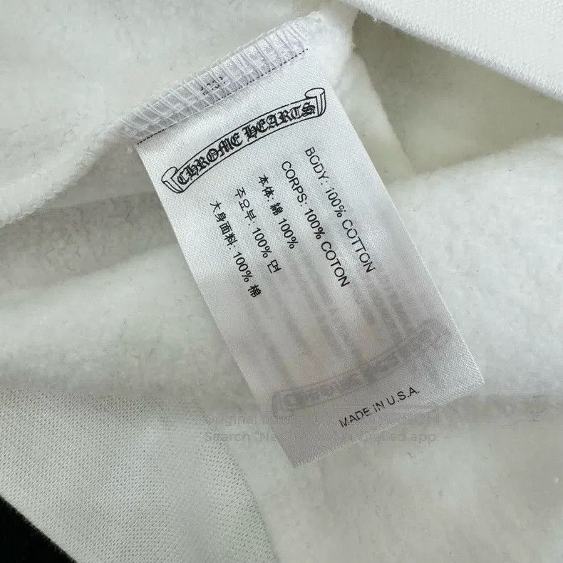 Chrome Hearts CHROME HEARTS Size M White horseshoe hoodie Size US M / EU 48-50 / 2 - 3 Thumbnail