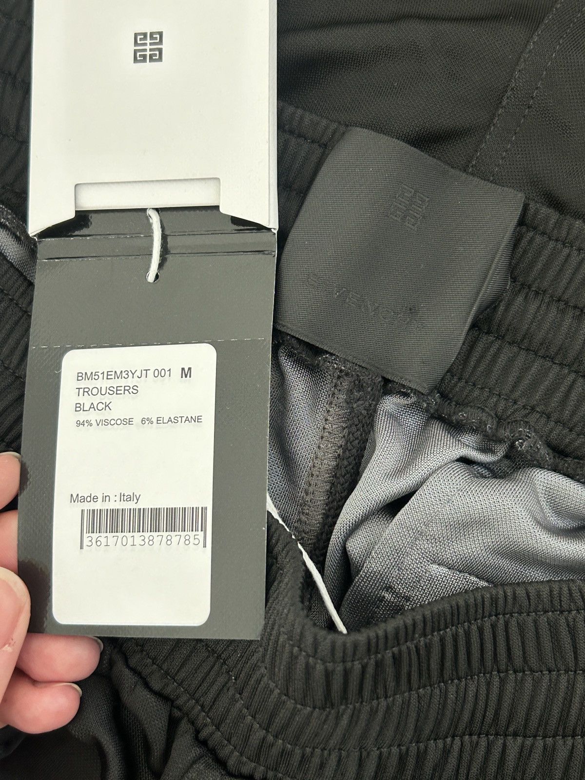 Givenchy SS23 Oversized Drape Jersey Sweatpants Size US 32 / EU 48 - 6 Thumbnail