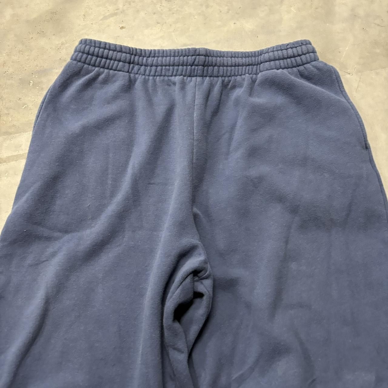 Japanese Brand × Vintage Crazy Vintage Y2K/2000s Baggy Blue Streetwear Skater Style Sweatpants! Size US 34 / EU 50 - 4 Thumbnail