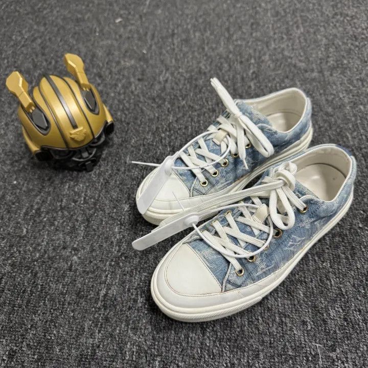 Louis Vuitton Louis Vuitton Stellar Low Denim Sneakers for Women -2508 Size US 6 / IT 36 - 1 Thumbnail