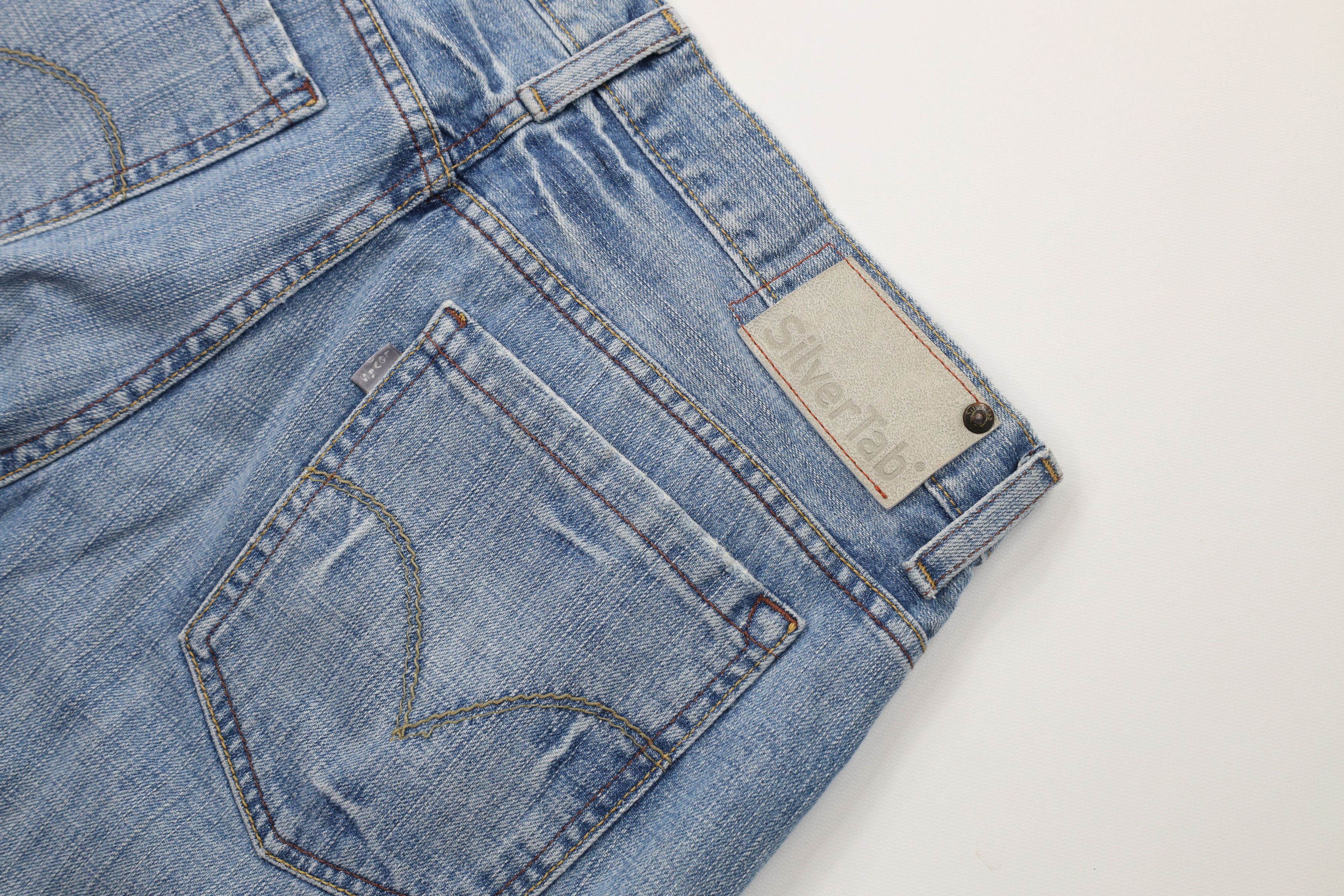 Levi's Vintage Y2K Levis Silvertab Baggy Loose Wide Leg Denim Jeans Size US 38 / EU 54 - 13 Thumbnail