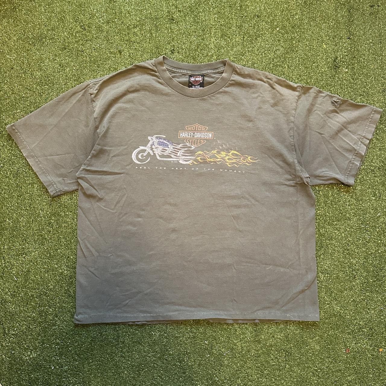 Vintage Early 2000s Harley Davidson tee Size US XL / EU 56 / 4 - 2 Thumbnail