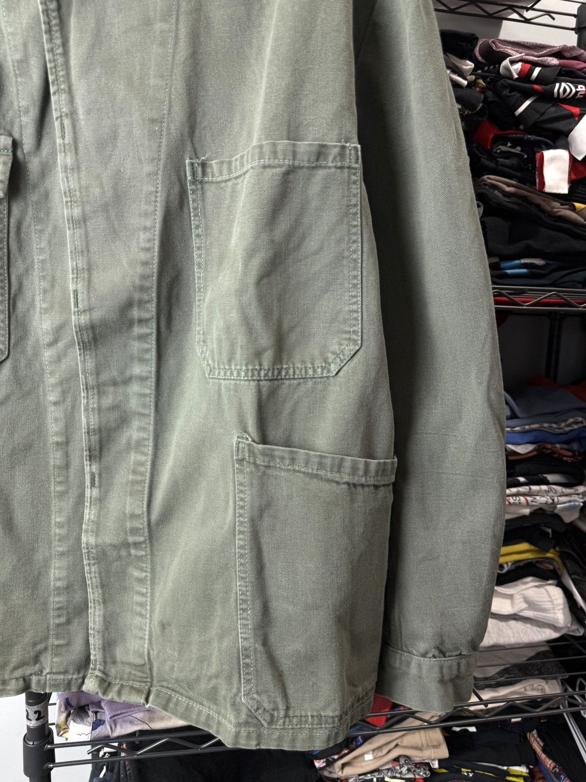 Vintage Rare! 70’s Vintage France Work Jacket Military Size US L / EU 52-54 / 3 - 5 Thumbnail