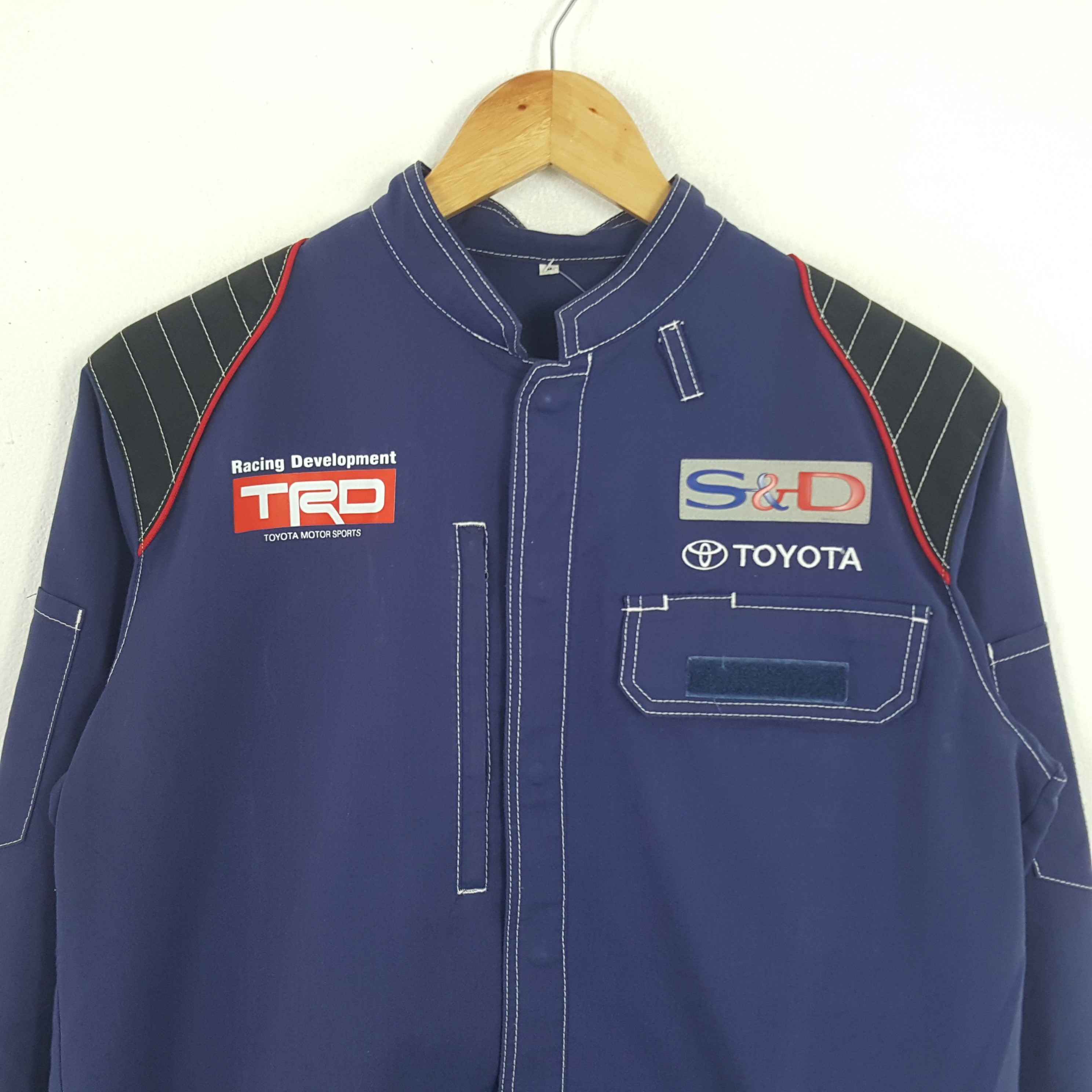 Japanese Brand × Vintage Vintage TRD Toyota Motor Sports Japanese Racing Shirt Jacket Size US M / EU 48-50 / 2 - 4 Thumbnail