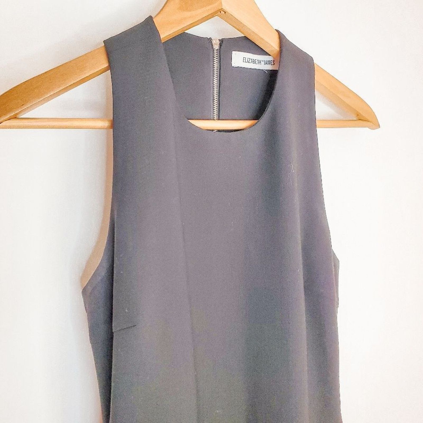 Elizabeth and James Elizabeth and James Black Freya Open Back Column Dress 0 XS Size XS / US 0-2 / IT 36-38 - 3 Thumbnail