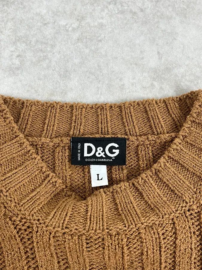 Dolce & Gabbana 2000s Dolce & Gabbana Brown Wool Sweater Size US M / EU 48-50 / 2 - 5 Thumbnail