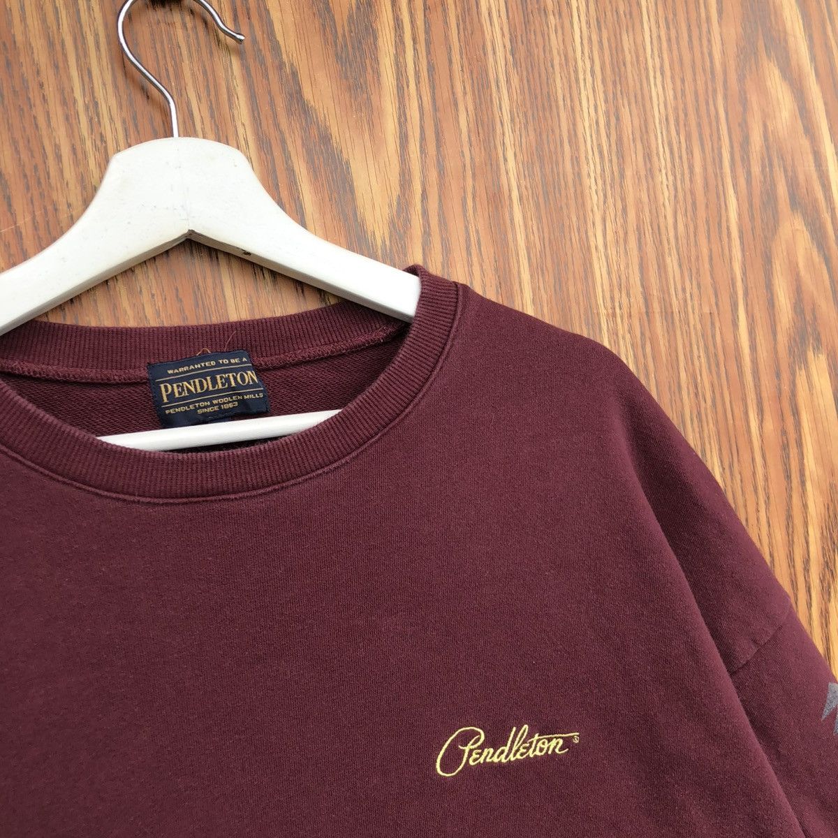 Pendleton Vintage Y2K Pendleton Navajo Art Pullover Sweatshirt Size US L / EU 52-54 / 3 - 2 Thumbnail