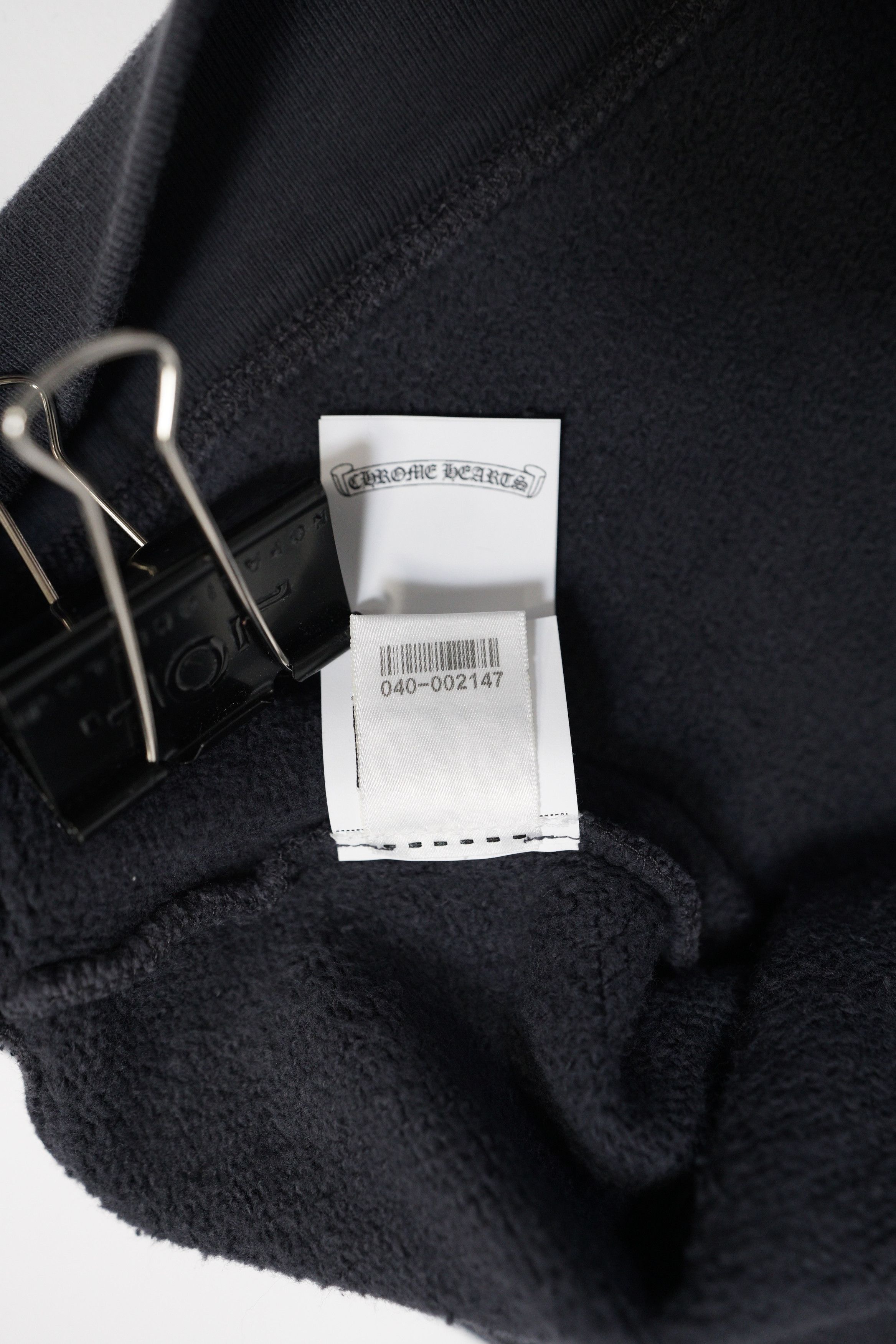 Chrome Hearts Chrome Hearts Navy & Blue Triple Cross Patch Hoodie Size US M / EU 48-50 / 2 - 9 Thumbnail