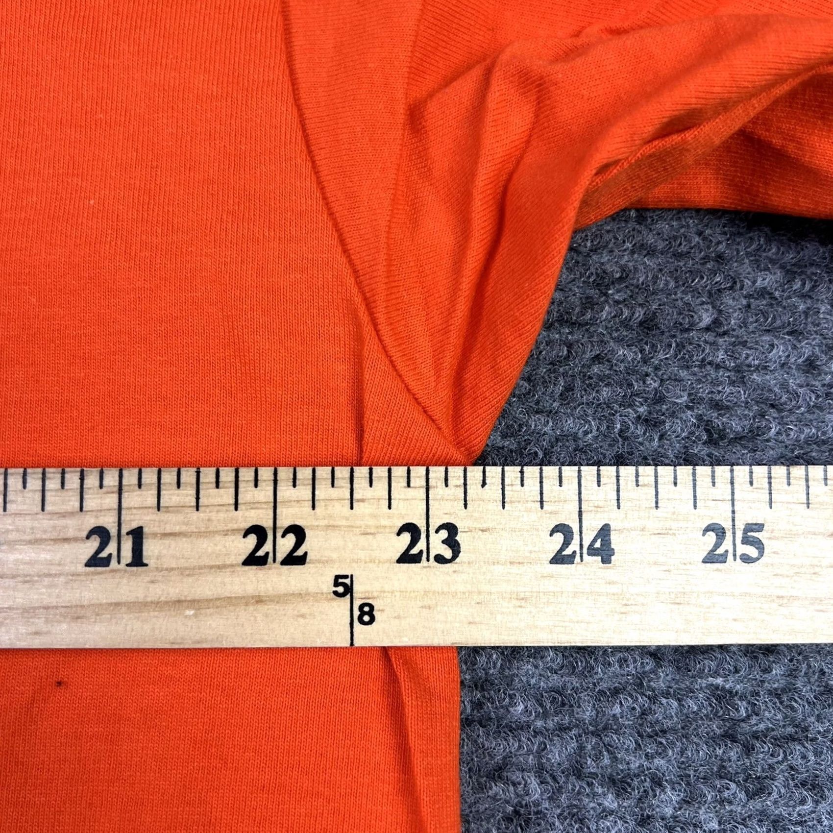 Vintage VINTAGE Pro Club T-Shirt Orange 90s Heavy Weight Cotton Adult XL Crew Neck Short Sleeve Mens Size US XL / EU 56 / 4 - 6 Thumbnail