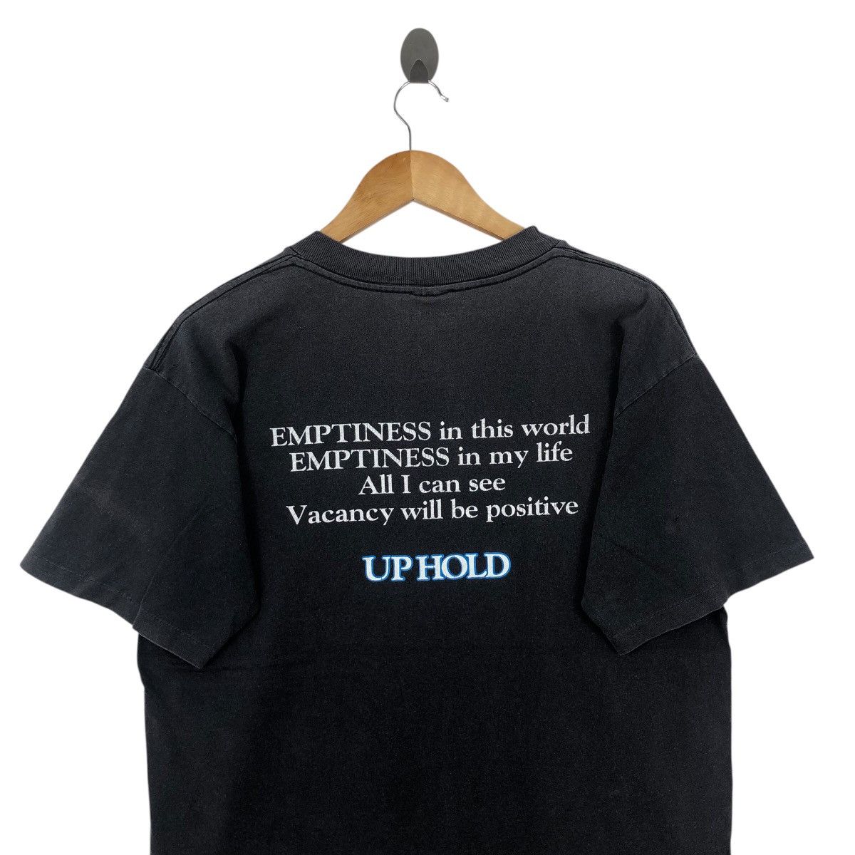 Band Tees Vintage 90s UP HOLD Japanese Hardcore Punk Band Tee Shirt Size US L / EU 52-54 / 3 - 5 Thumbnail