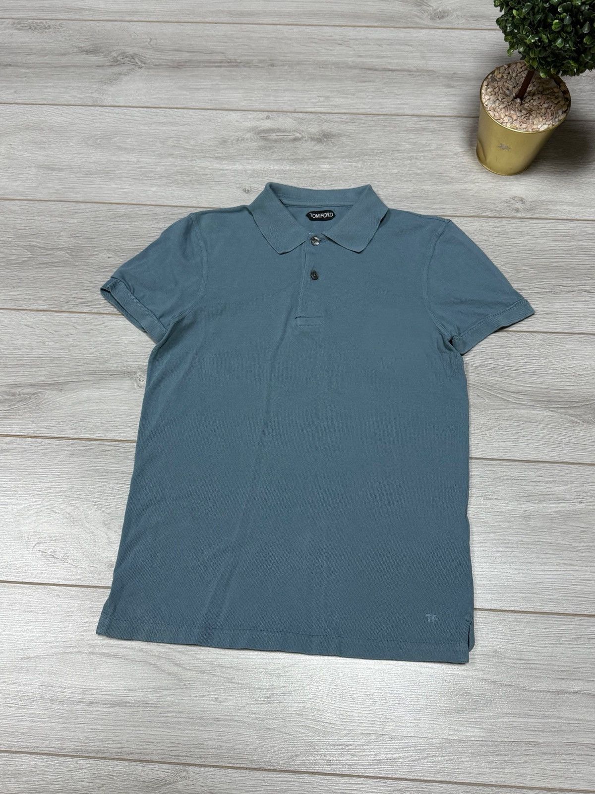 Tom Ford Tom Ford polo TF logo shirt tee Size US S / EU 44-46 / 1 - 1 Thumbnail