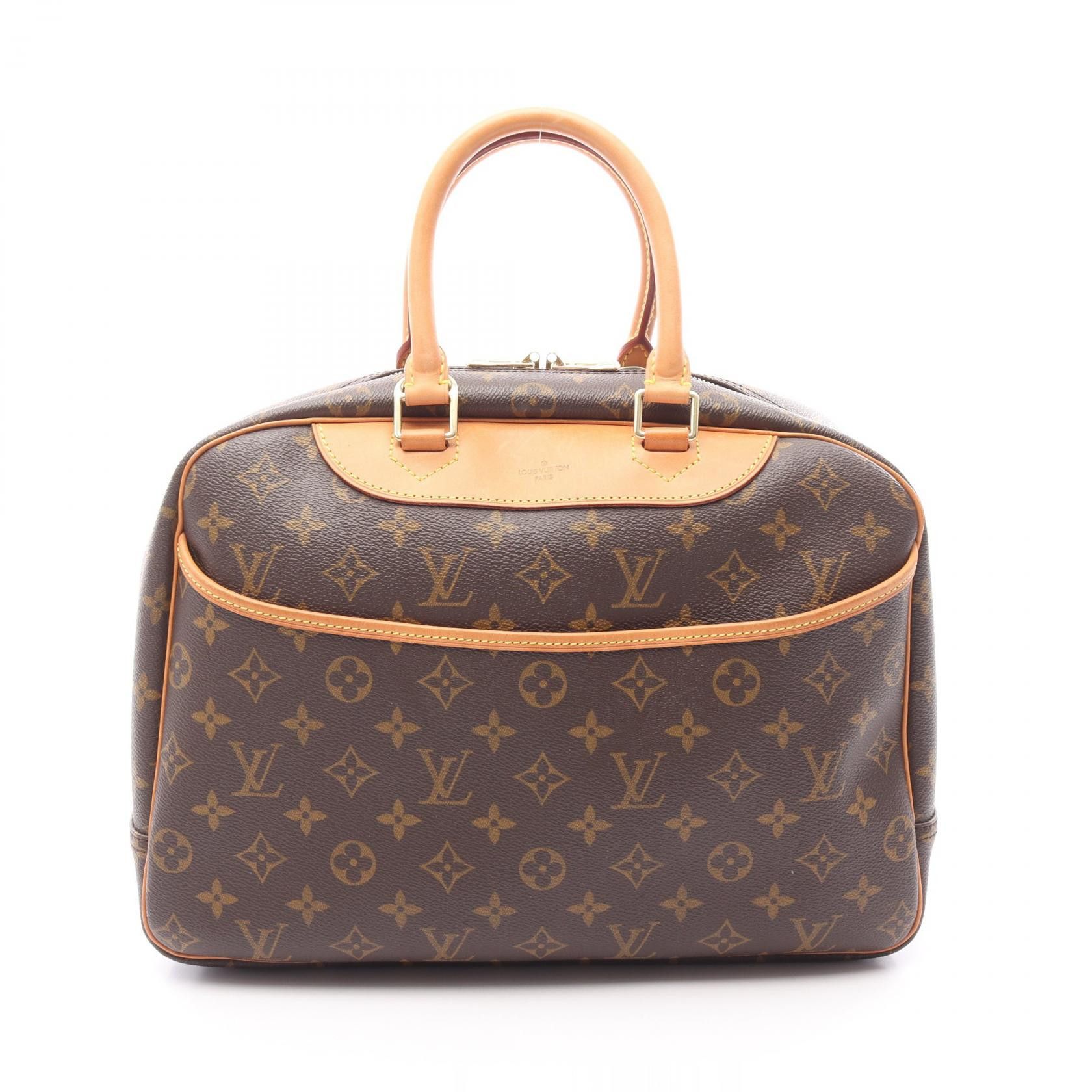 Louis Vuitton Louis Vuitton Louis Vuitton Deauville Monogram Handbag Canvas Handbag M47270 Size ONE SIZE - 1 Thumbnail