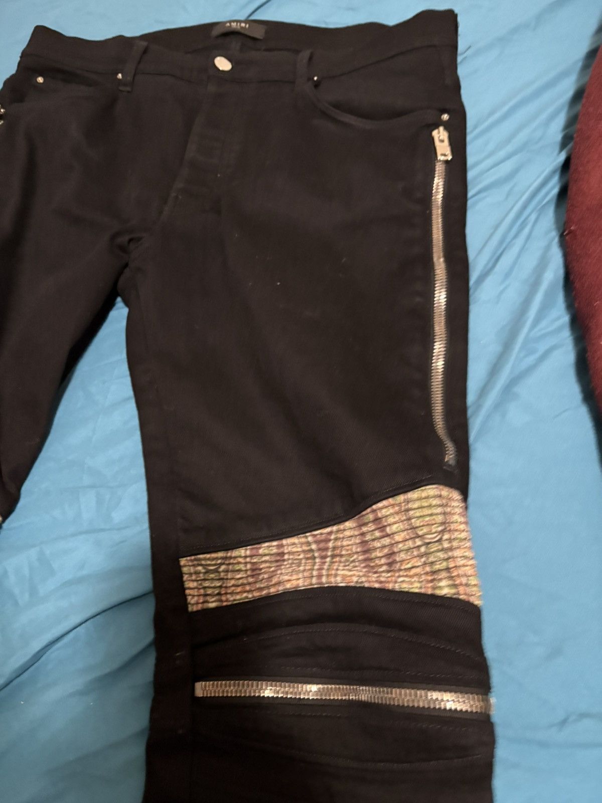 Amiri Amiri MX2 Biker Jeans Size US 36 / EU 52 - 2 Thumbnail